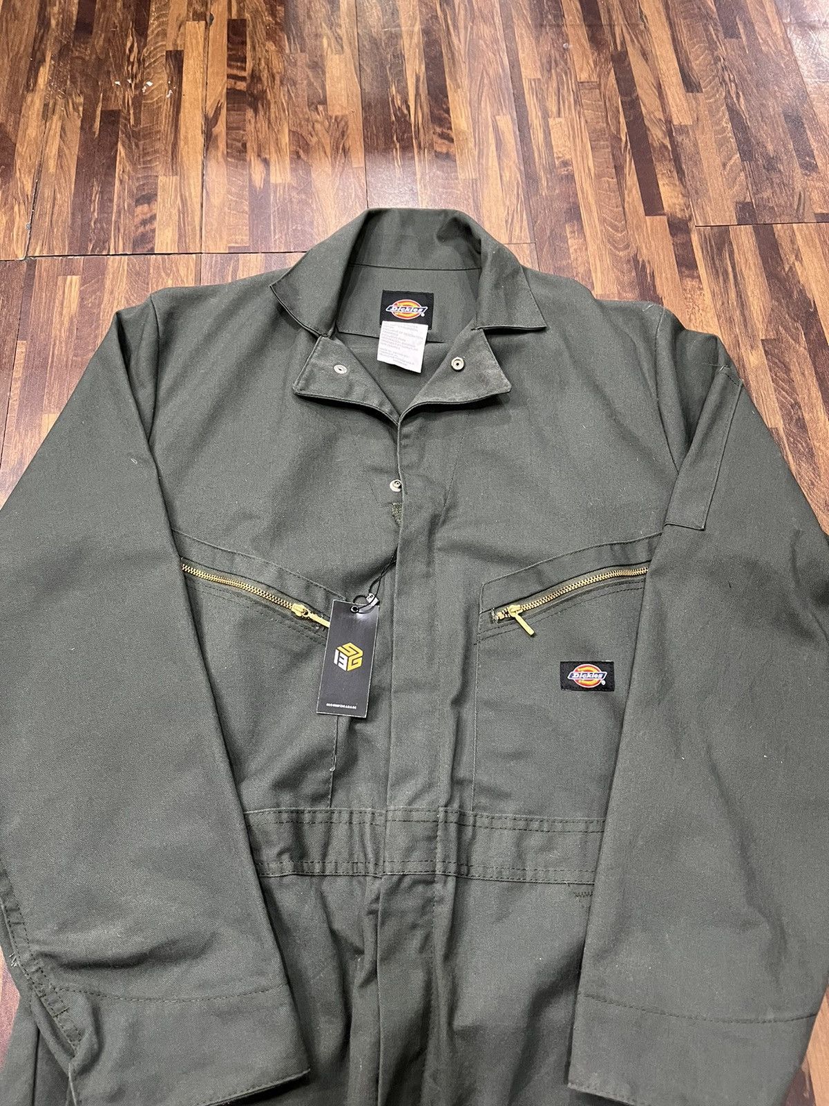 Dickies × Vintage Rare Vintage Dickies Sunfaded Men’s Long Sleeve Coveralls Size US L / EU 52-54 / 3 - 2 Thumbnail