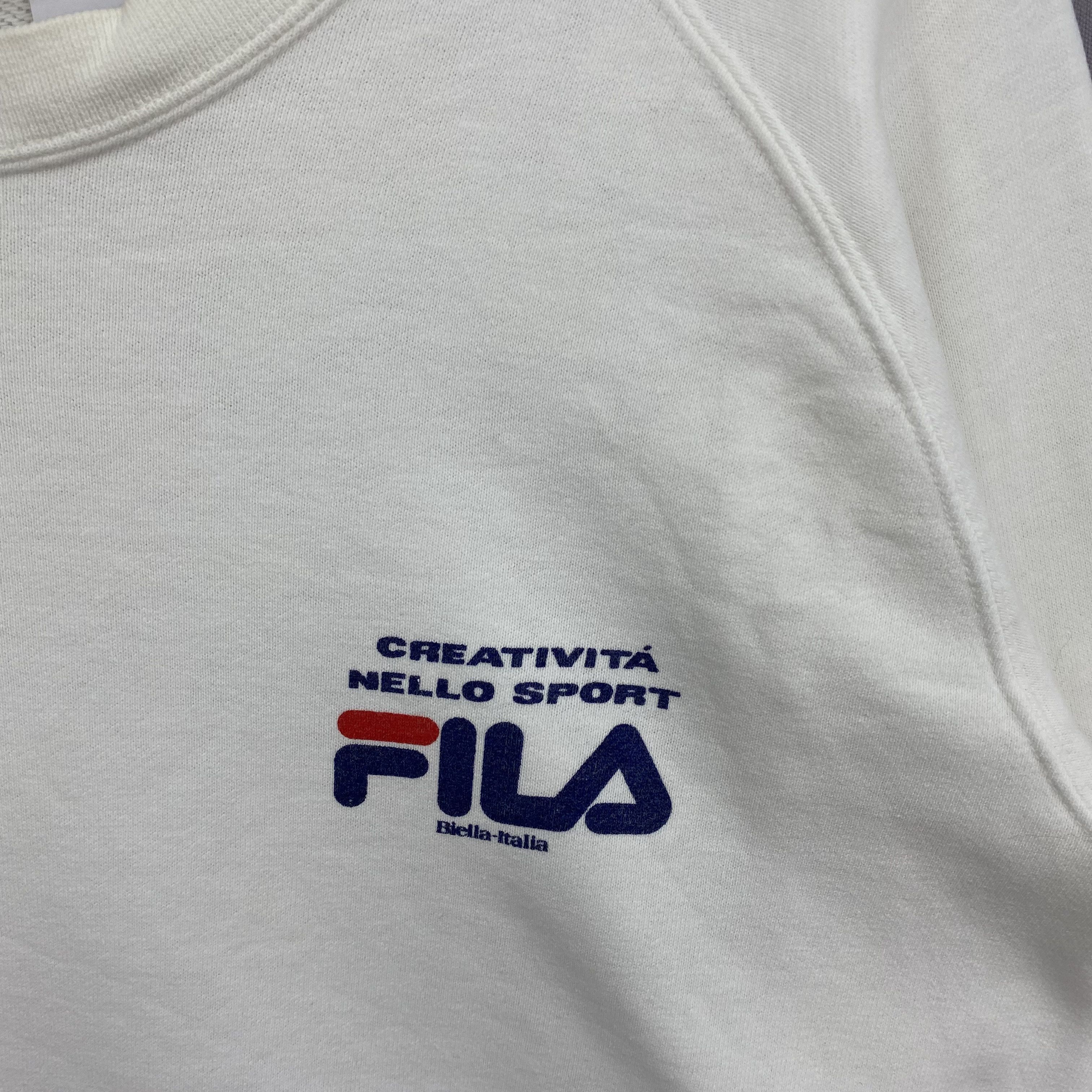 Fila Vintage Fila Sweater 90s Sports Street Style Sweatshirt Size US S / EU 44-46 / 1 - 2 Thumbnail