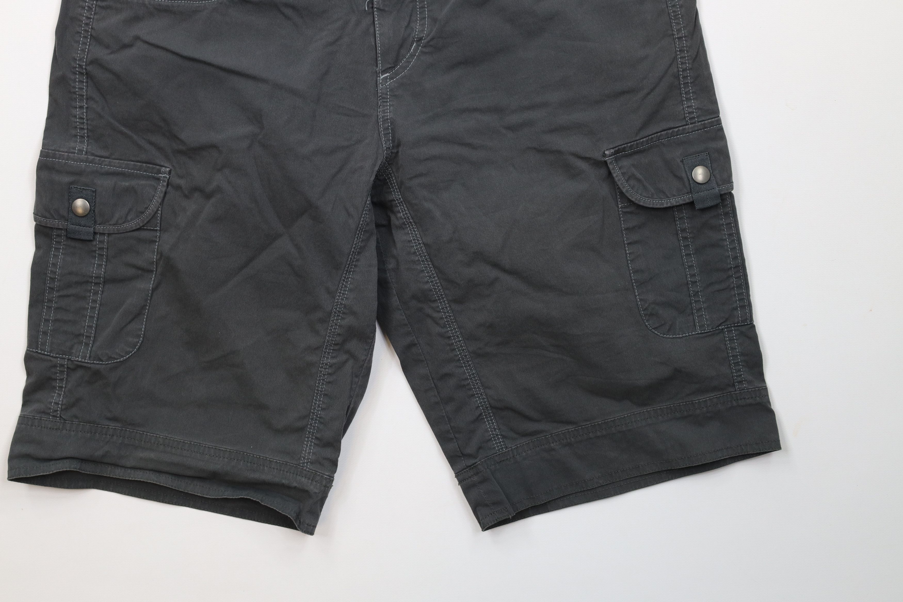 Kuhl Kuhl Mountain Vintage Patina Dye Hiking Trek Cargo Shorts Size 32" / US 10 / IT 46 - 4 Thumbnail