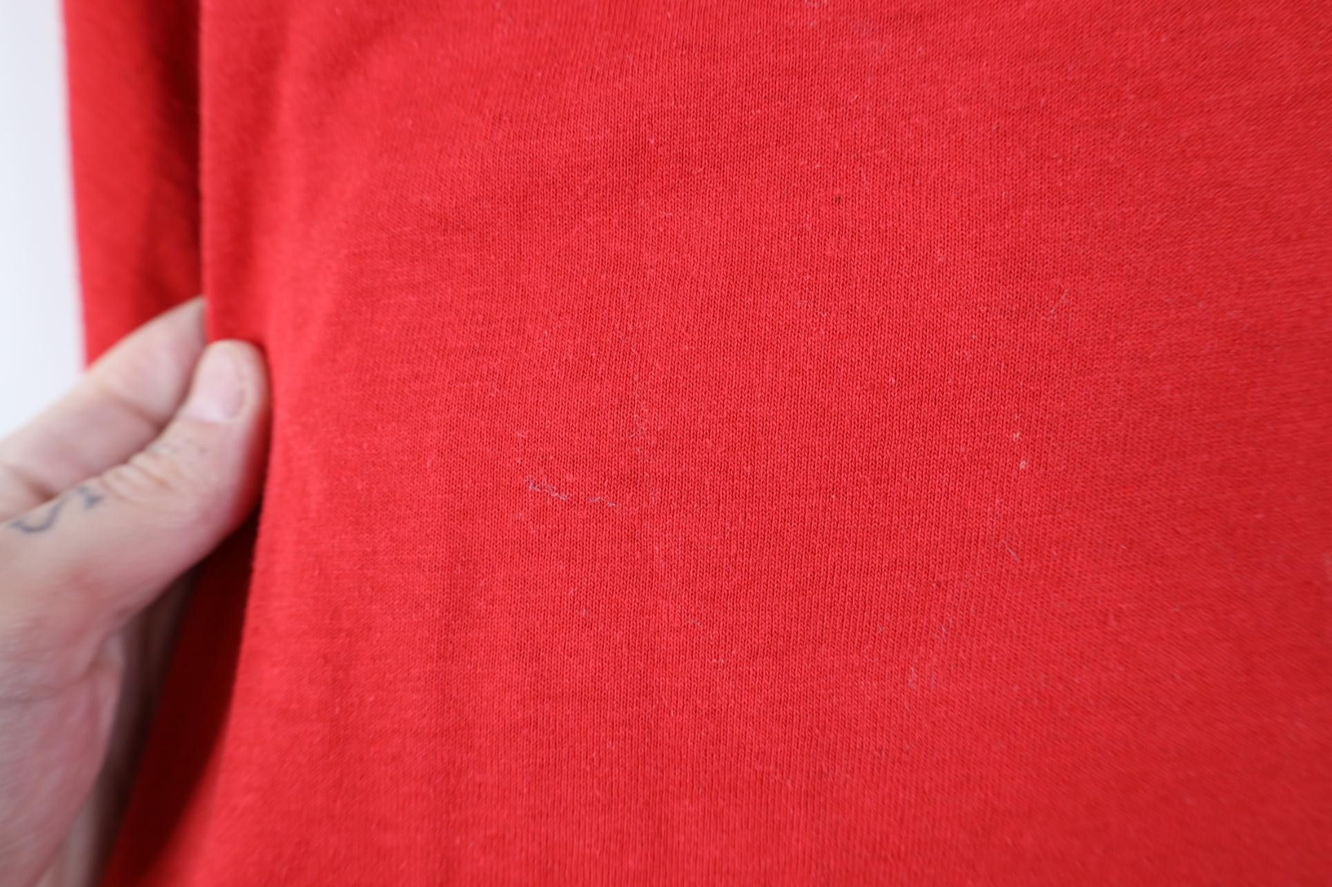 Vintage Vintage 80s 90s Streetwear Short Sleeve T-Shirt Red USA Size US M / EU 48-50 / 2 - 4 Thumbnail