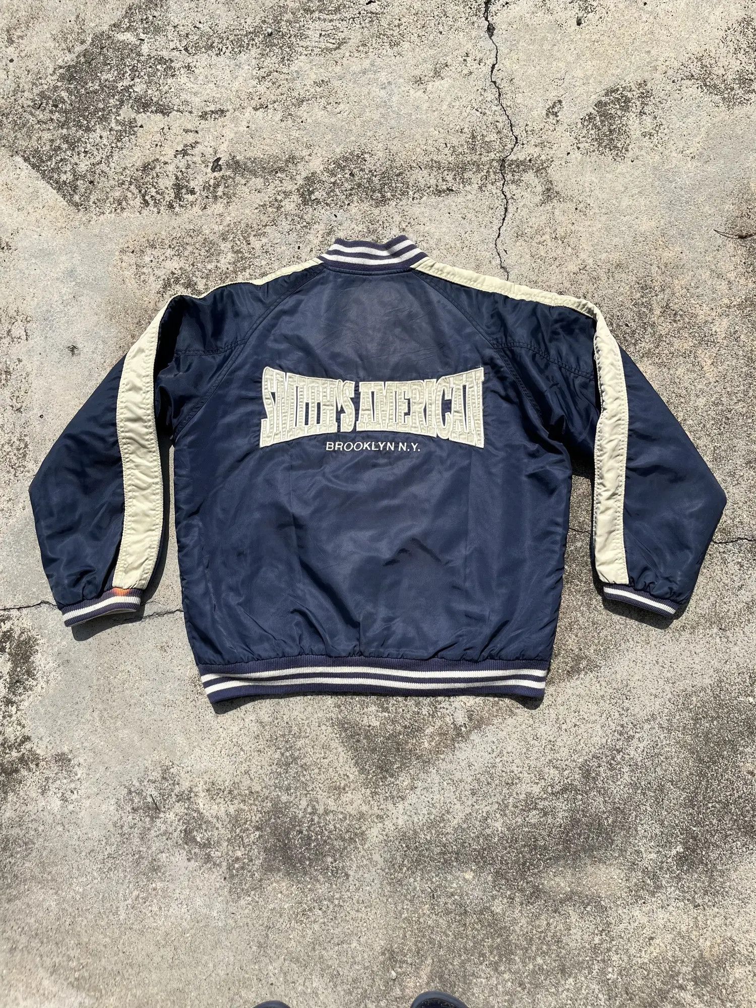 Smith's American Smith American Varsity Bomber Jacket Size US M / EU 48-50 / 2 - 1 Thumbnail