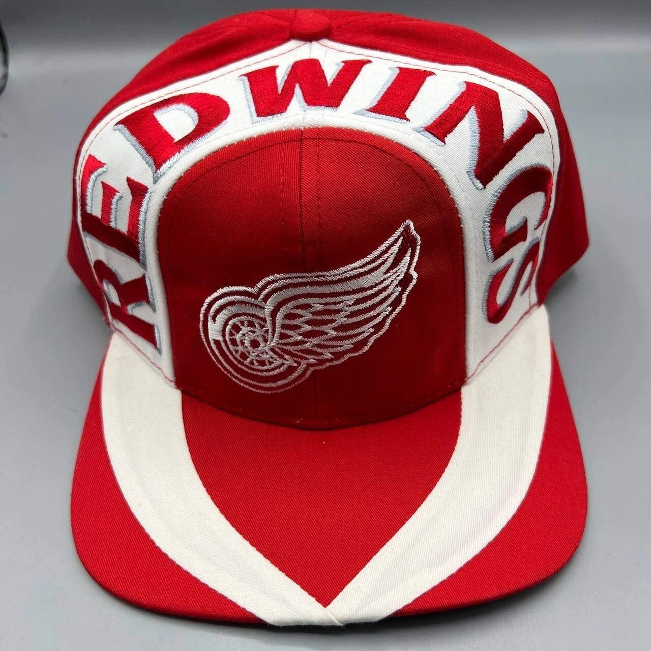 Twins Enterprise Inc. × Vintage Detroit Red Wings Hat Men Red Twins Enterprise NHL Snap Back Size ONE SIZE - 1 Thumbnail