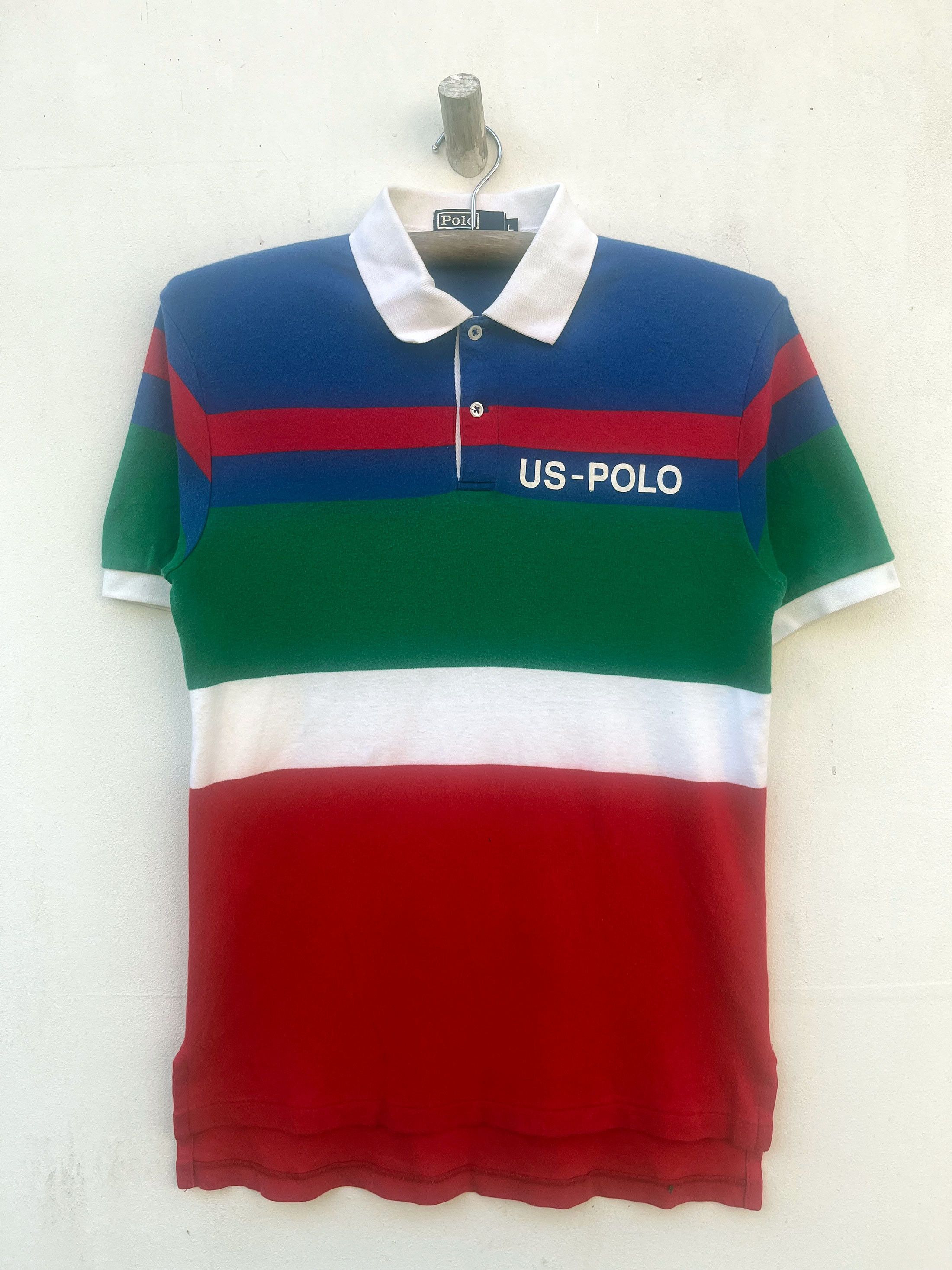 Polo Ralph Lauren Vintage Polo Ralph Lauren Short Sleeve Tennis OG 90s Size US L / EU 52-54 / 3 - 1 Thumbnail