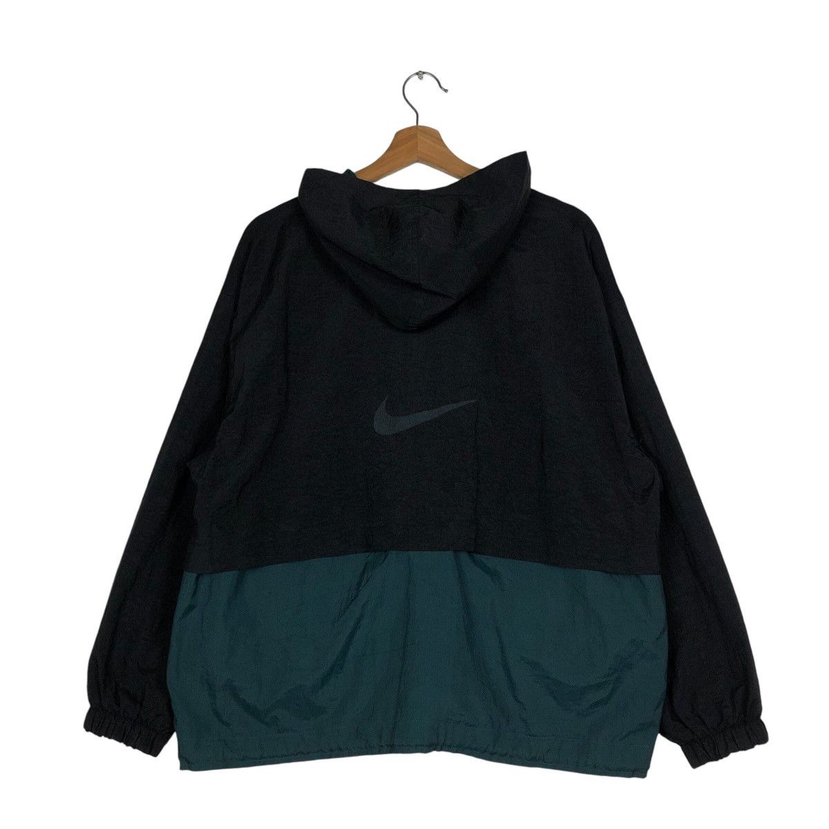 Nike 📌Vintage Anorak Jacket Nike Big Swoosh For Kids Size US L / EU 52-54 / 3 - 9 Thumbnail