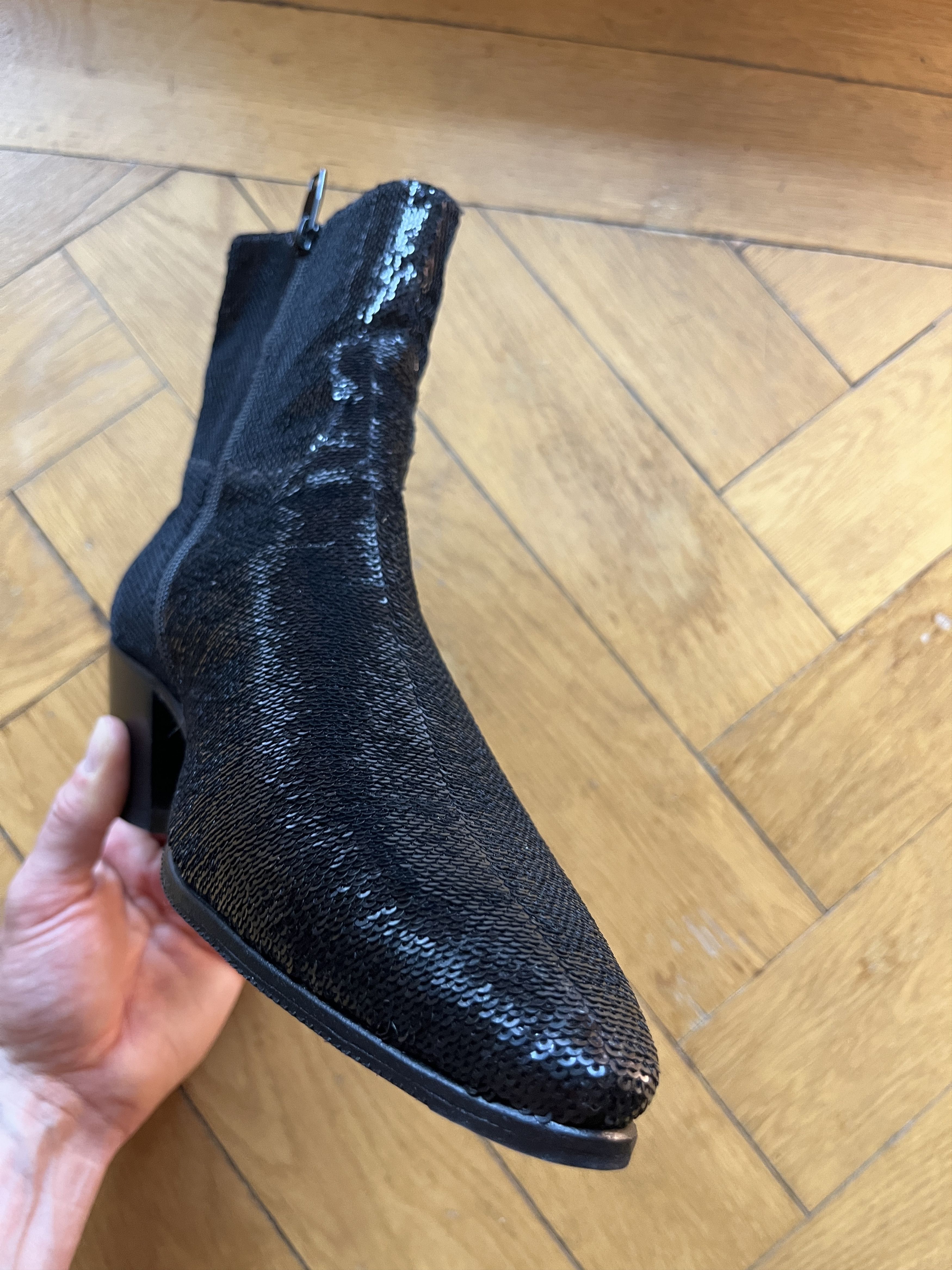 Celine Celine Sequin Jacno Boot Size US 8.5 / EU 41-42 - 17 Thumbnail