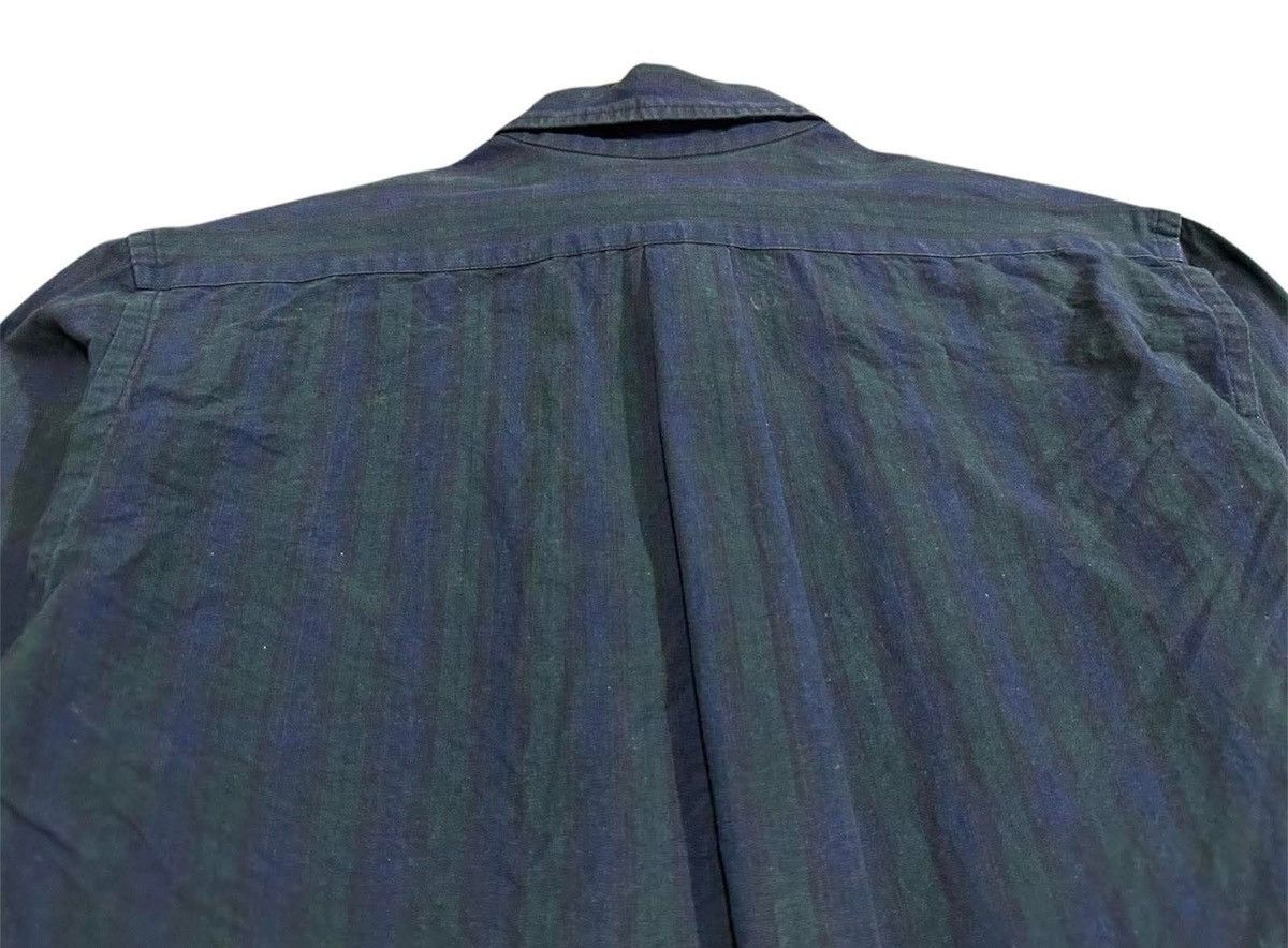 Japanese Brand × Needles × Nepenthes 🔥Y2K Vintage Nepenthes Striped Shirt Long Sleeve Snap Button Size US L / EU 52-54 / 3 - 6 Thumbnail