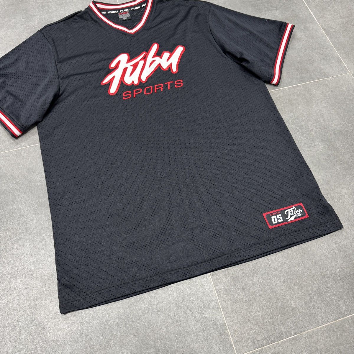 Fubu Fubu Sports Big Logo Jersey T-Shirt Men Size 2XL Size US XXL / EU 58 / 5 - 3 Thumbnail