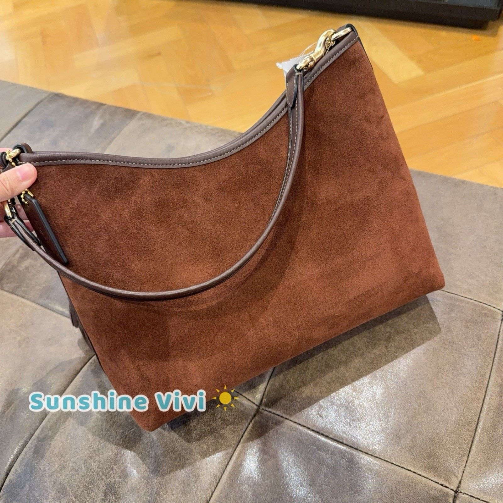 Coach NWT COACH Laurel Shoulder Bag Tassels CCC75 Brown/Maple Size ONE SIZE - 3 Thumbnail