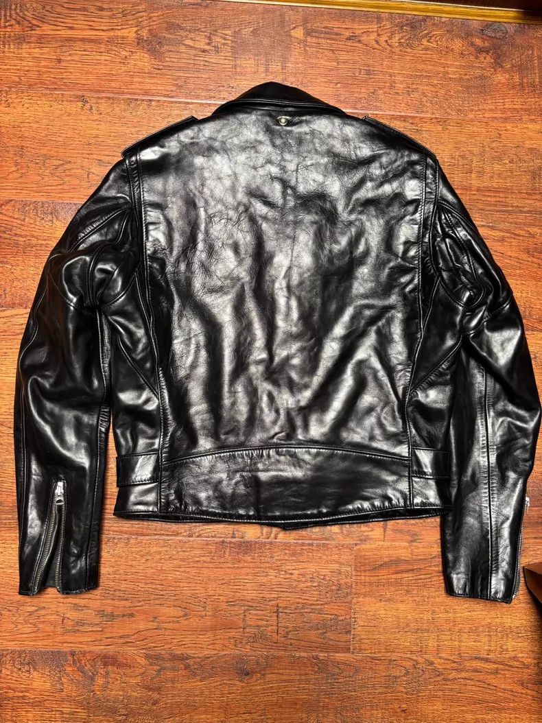 Schott Schott 618HH classic horseskin cable-stayed motorcycle lea Size US XL / EU 56 / 4 - 3 Thumbnail