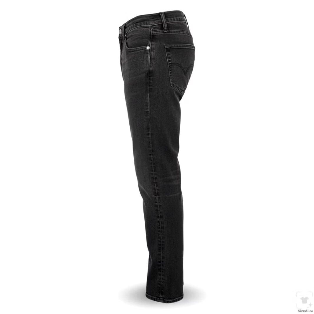 Levi's Levi's 511 Jeans Mens 29x29 Black Dark Wash Slim Tapered Zip Fly Denim Pocket Logo USA 511 Mens Jeans Size US 29 - 3 Thumbnail