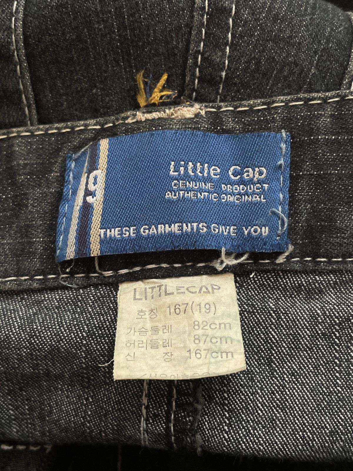 14th Addiction × Japanese Brand × Le Grande Bleu (L.G.B.) Rare Design Vintage Japanese Brand Jordon Baggy Jeans 2000s Size US 31 - 11 Thumbnail