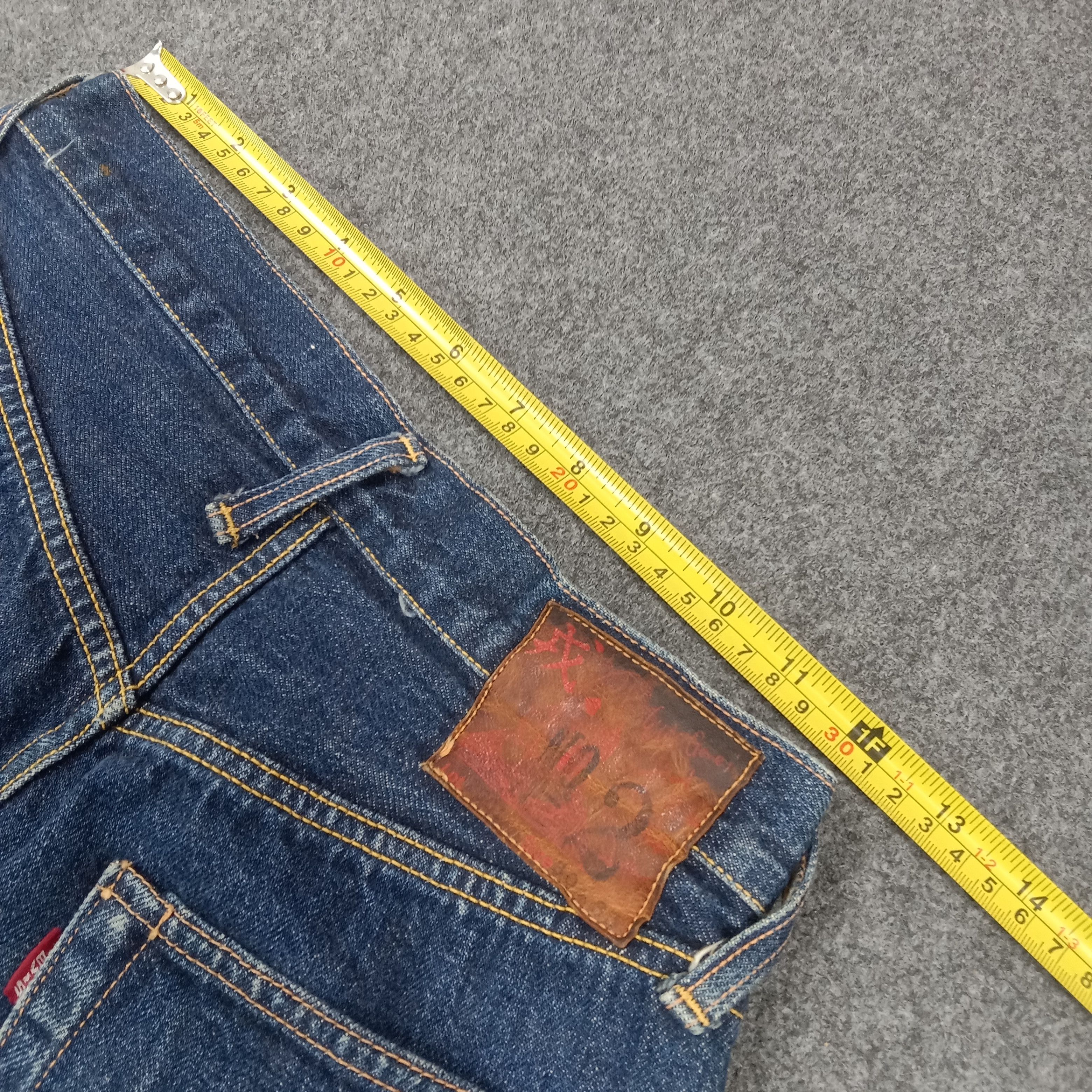 Evisu Evisu Jeans Selvedge Custom Daicock Denim C280N24 Size 25" / US 0 / IT 36 - 10 Thumbnail
