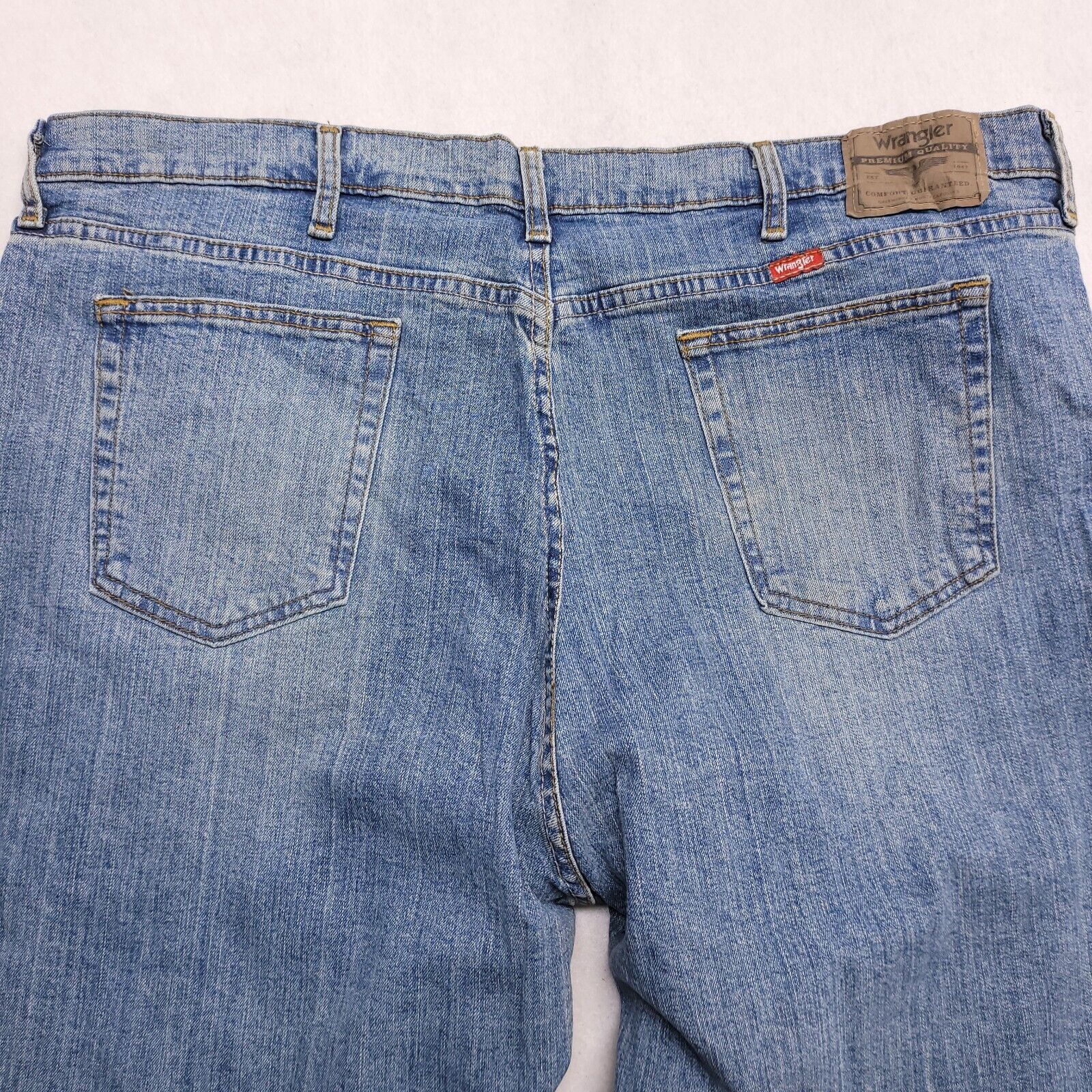 Wrangler Wrangler Casual Button Zip Denim Jeans Mens Size 42x32 Blue Size US 42 / EU 58 - 10 Thumbnail