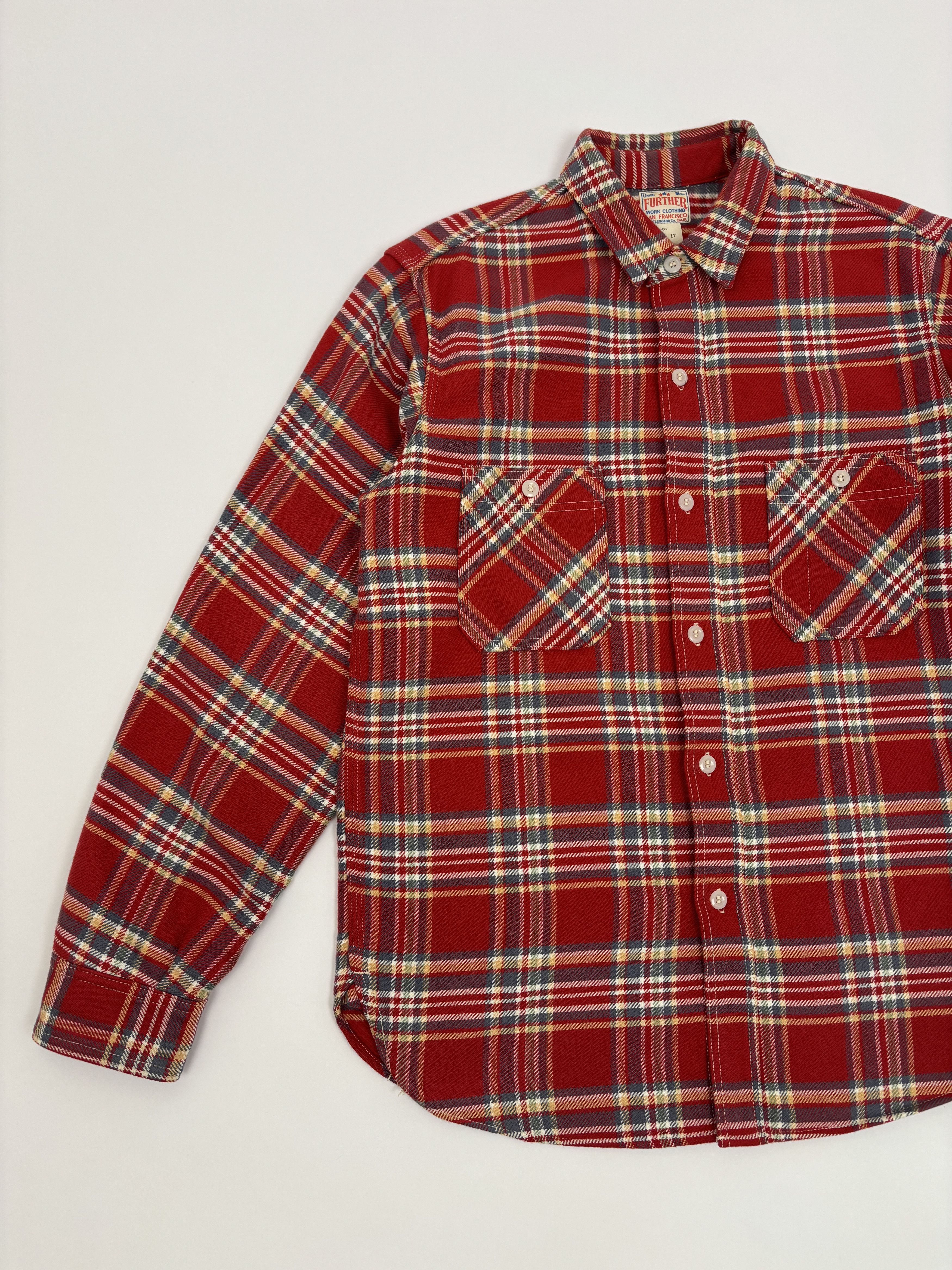 Freewheelers Freewheelers Bootleggers Flannel Shirt Size US XL / EU 56 / 4 - 3 Thumbnail