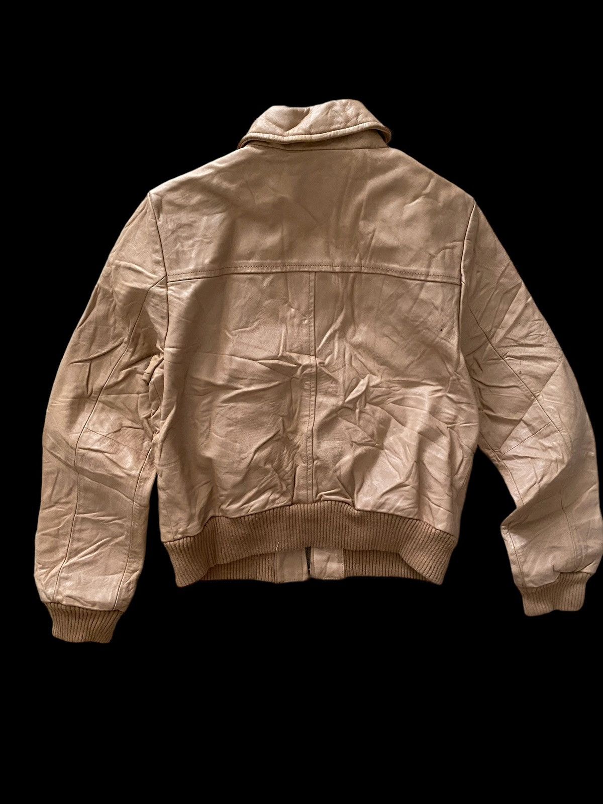 Gap Vintage GAP LEATHER Bomber Jacket nice designer Size US S / EU 44-46 / 1 - 13 Thumbnail