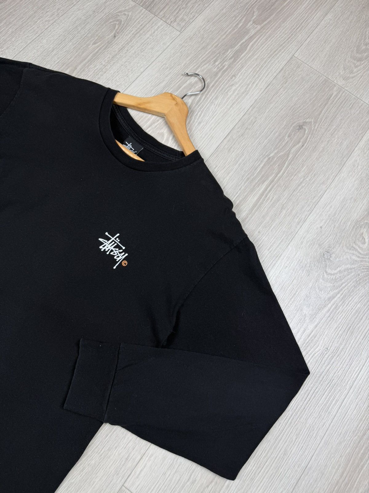 Stussy Vintage Y2K Stussy Long Sleeve T-Shirt Big Logo Size M Size US M / EU 48-50 / 2 - 2 Thumbnail
