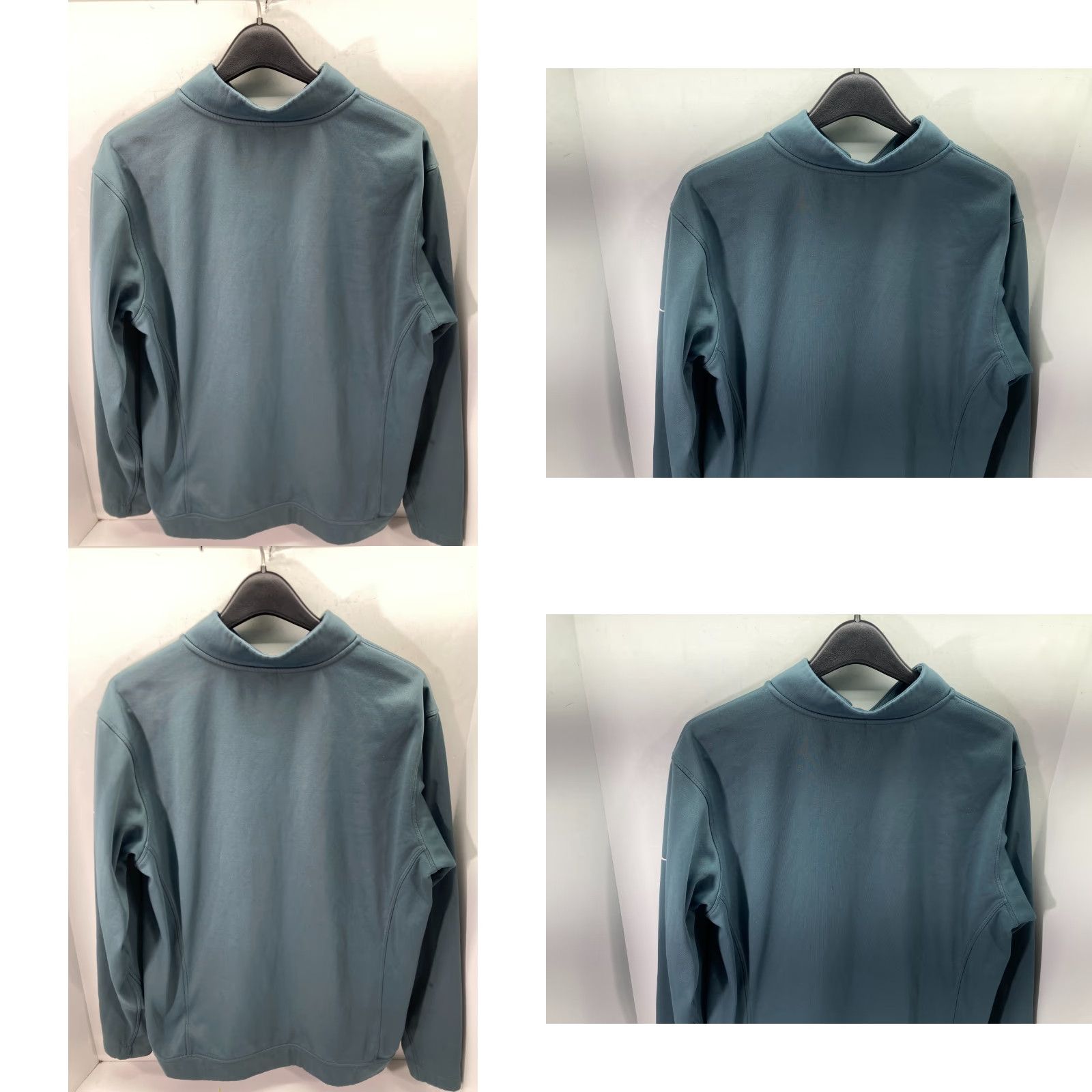 Nike Nike Golf Therma Fit Pullover Sweatshirt Mens M Blue 1/4 Zip Tour Performance Long Sleeve Sweatshirt Mens M Blue 1/4 Zip Tour Performance Size US M / EU 48-50 / 2 - 8 Thumbnail