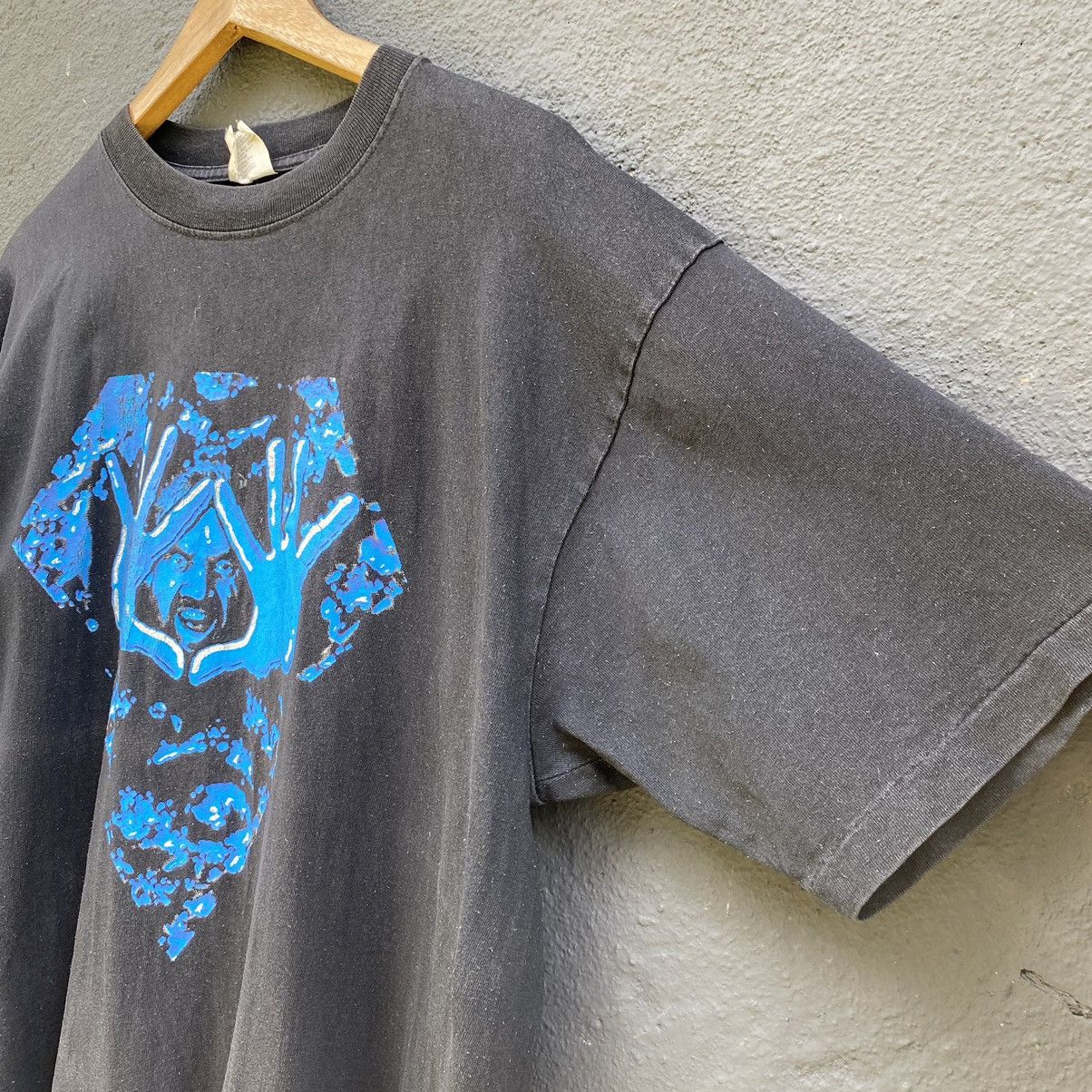 WWF Thrashed Faded Vintage 90s Diamond Dallas Page ERD GRUNGE T Size US XL / EU 56 / 4 - 7 Thumbnail