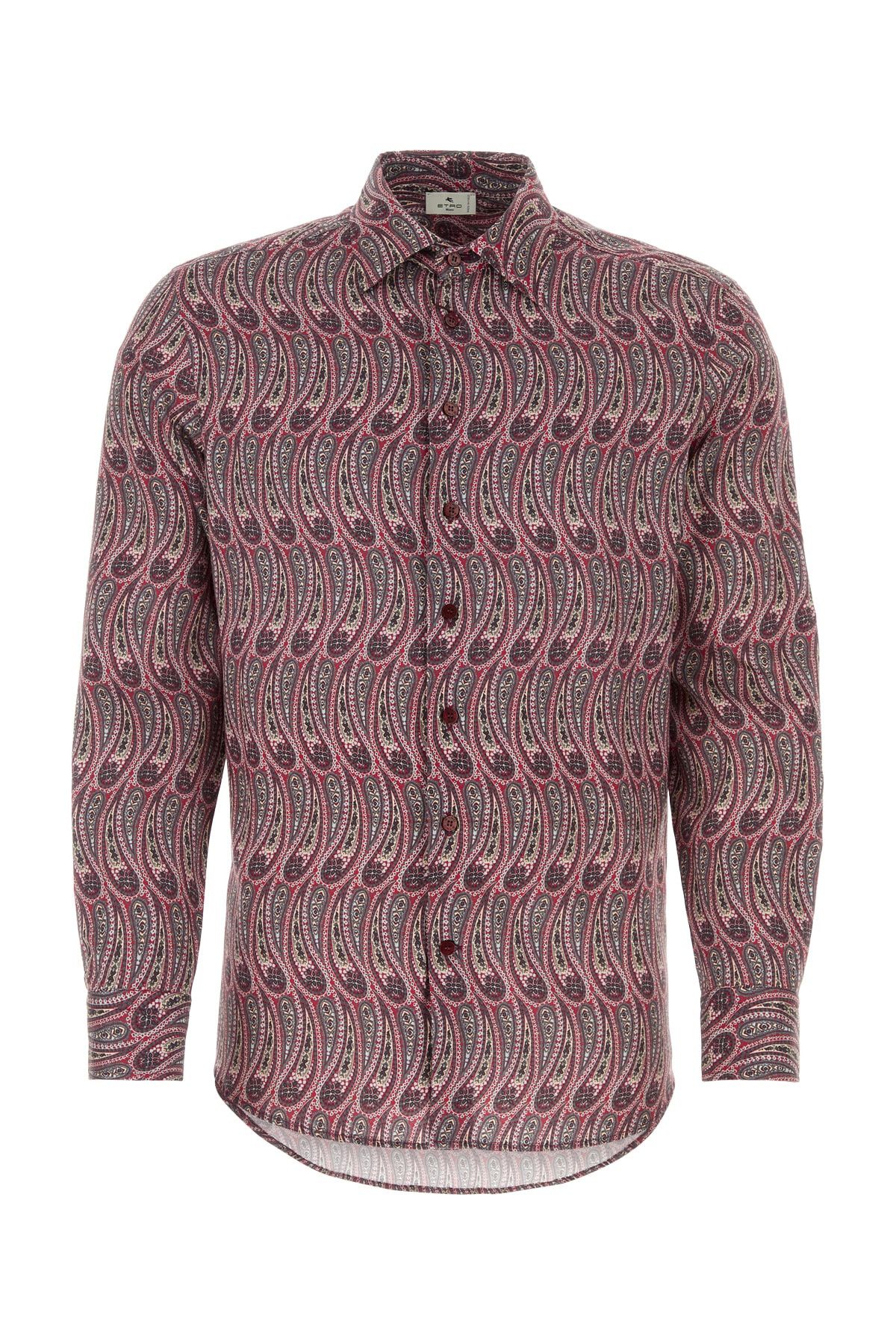 image of Etro Camicia in Mixed Colours, Men's (Size Medium)