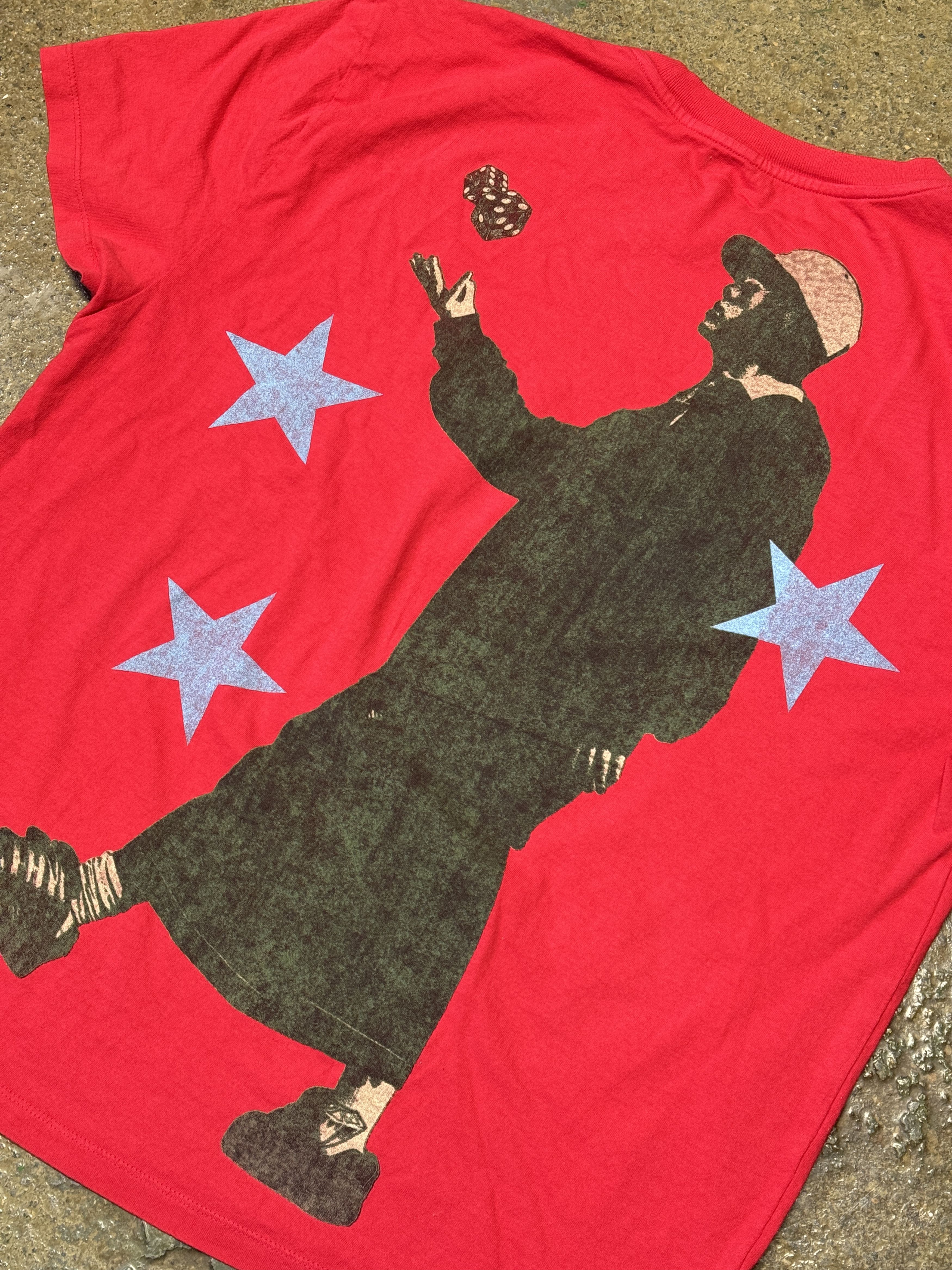 Billie Eilish Billie Eilish Dice Red Tee (SPOFITY WRAPPED EXCLUSIVE) Size US XL / EU 56 / 4 - 5 Thumbnail