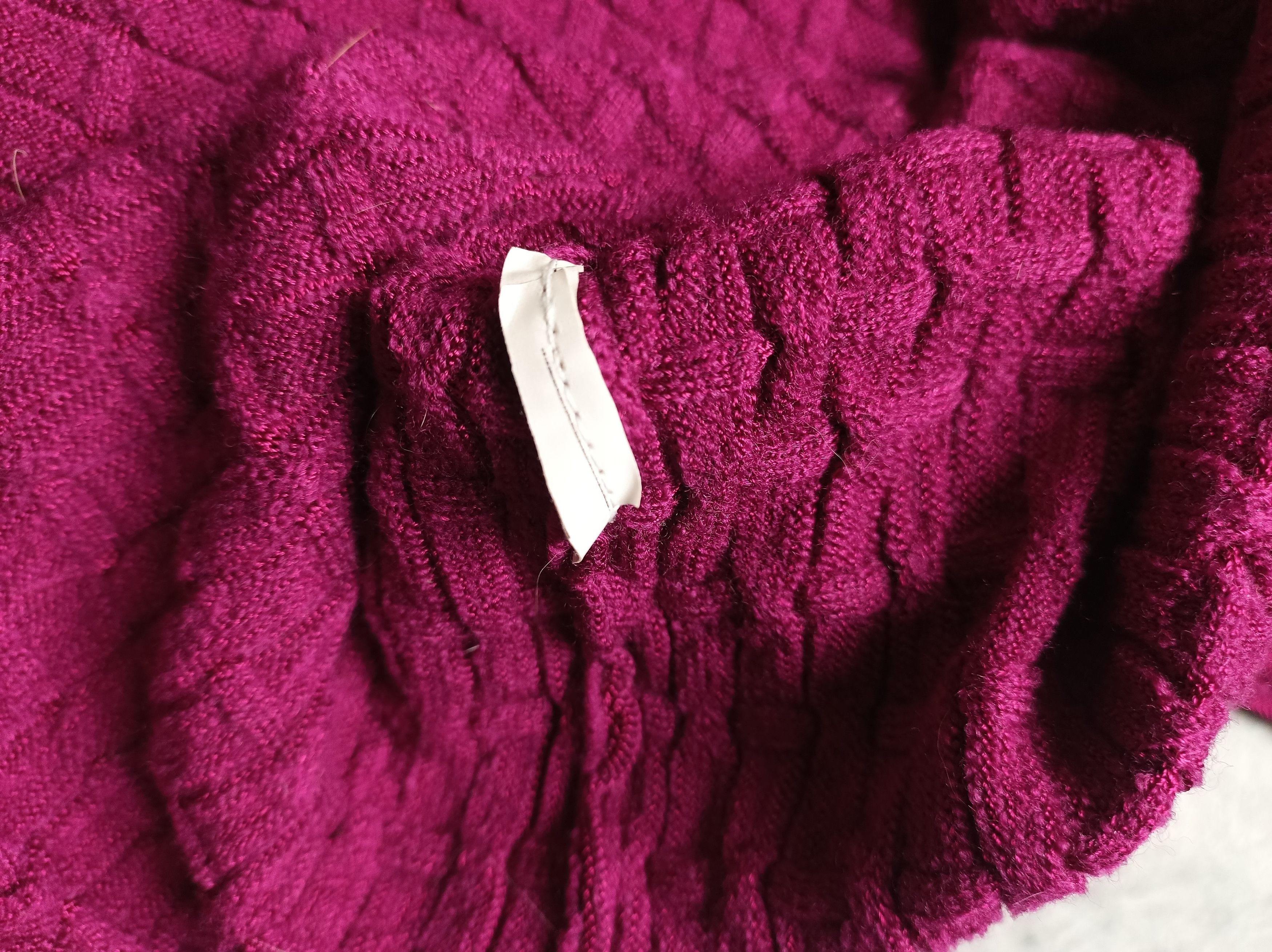 Missoni Missoni Knit Zigzag Fuchsia Short Dress EU 40 Size S / US 4 / IT 40 - 8 Thumbnail