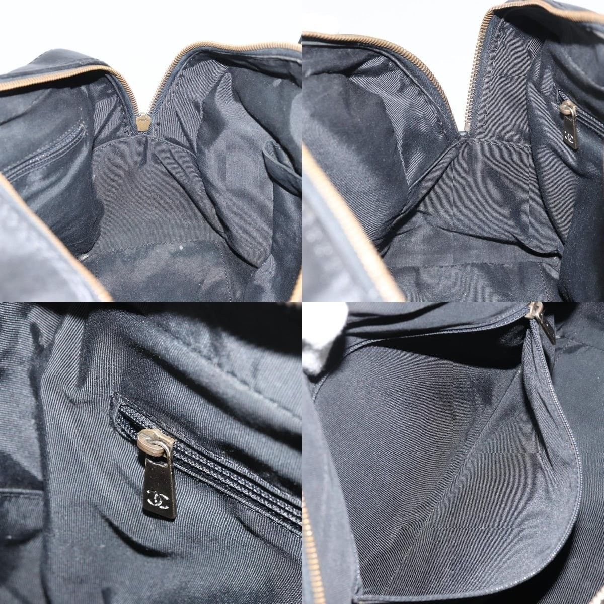 Chanel Chanel Wild Stitch Handbag Leather Black Gold CC Size ONE SIZE - 7 Thumbnail