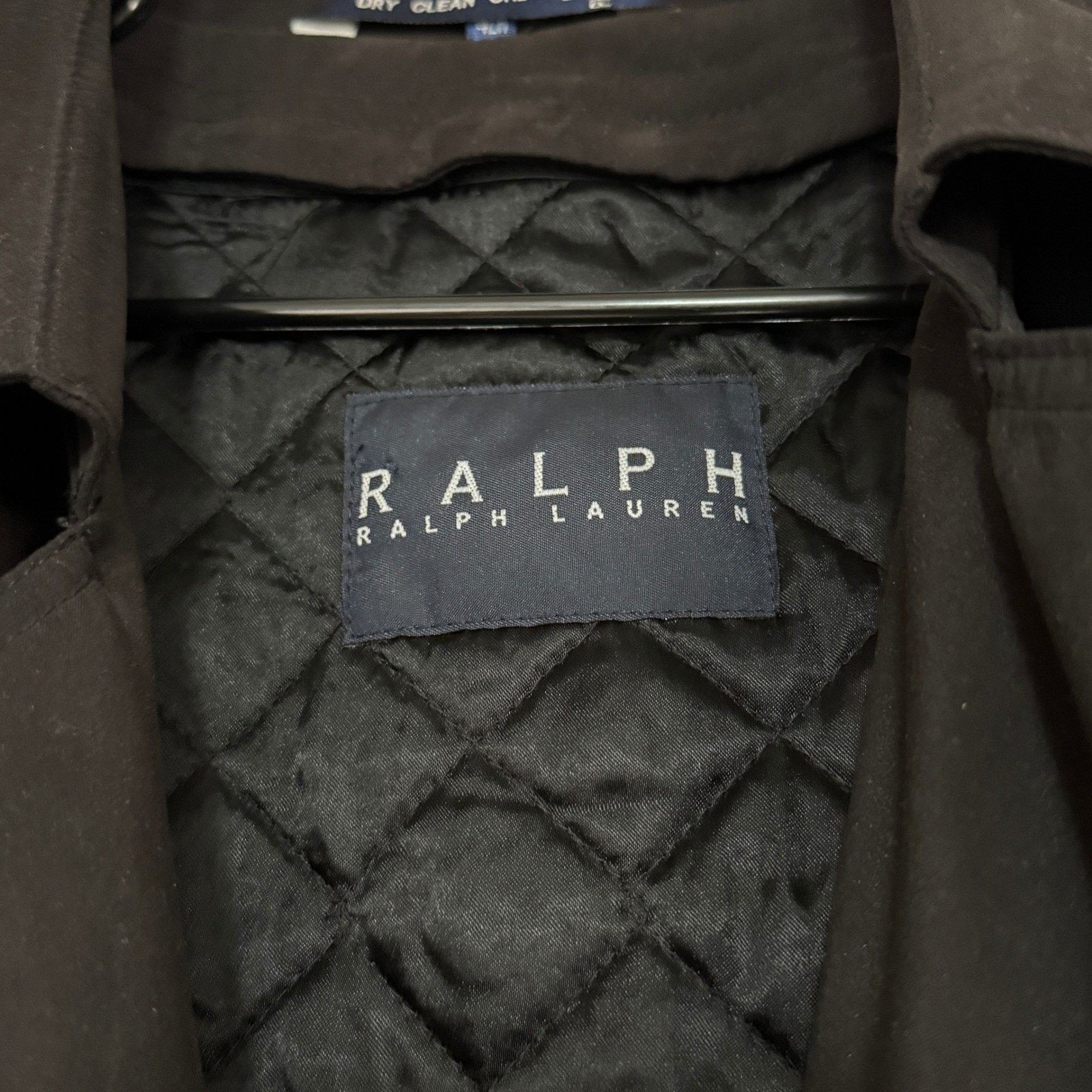 Ralph Lauren Ralph Lauren Men's Classic Black Trench Coat Wool Blend Size US L / EU 52-54 / 3 - 5 Thumbnail