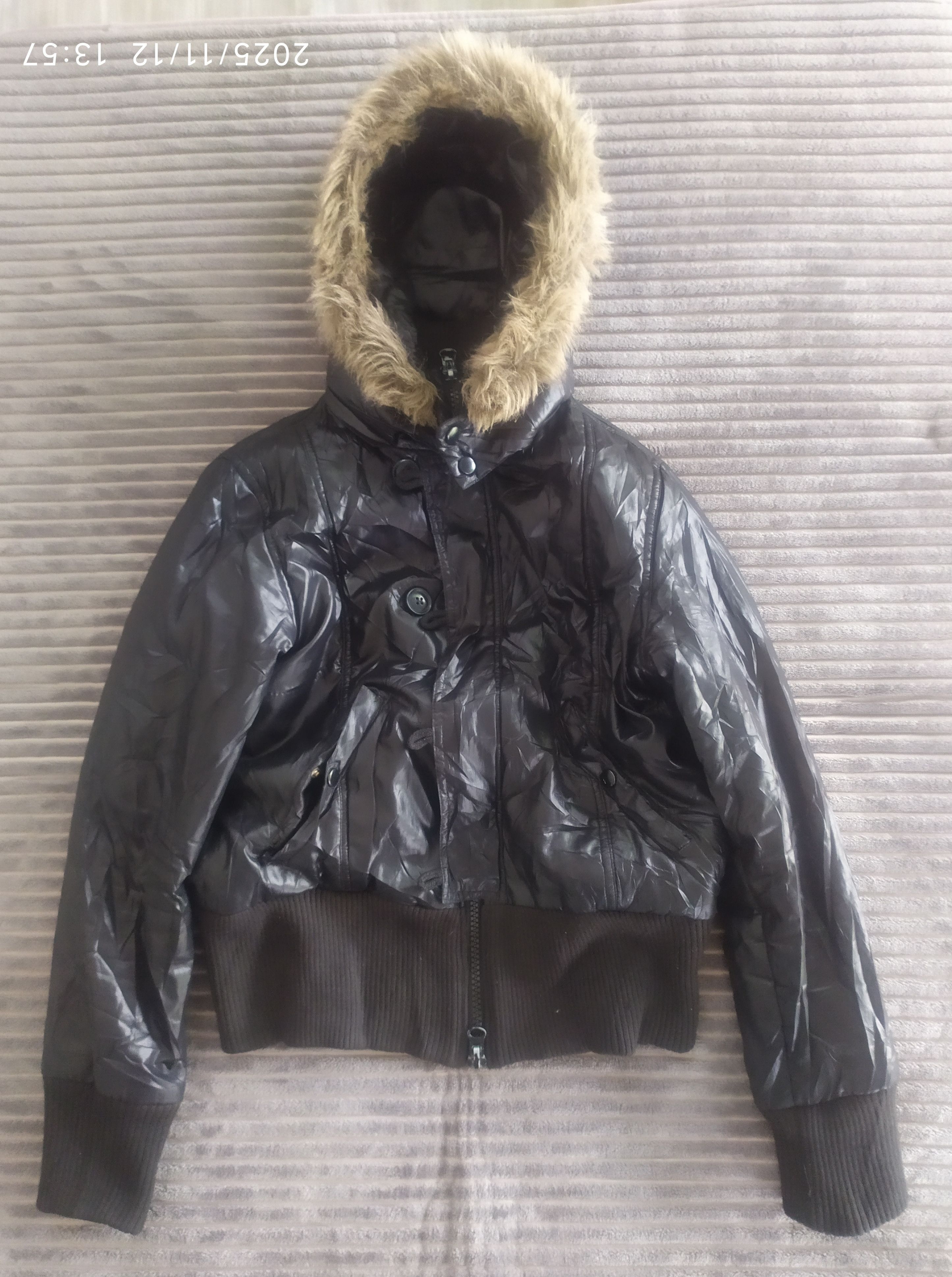If Six Was Nine Vintage Y2k BUONA GIORNATA fur Jacket Size US S / EU 44-46 / 1 - 1 Thumbnail