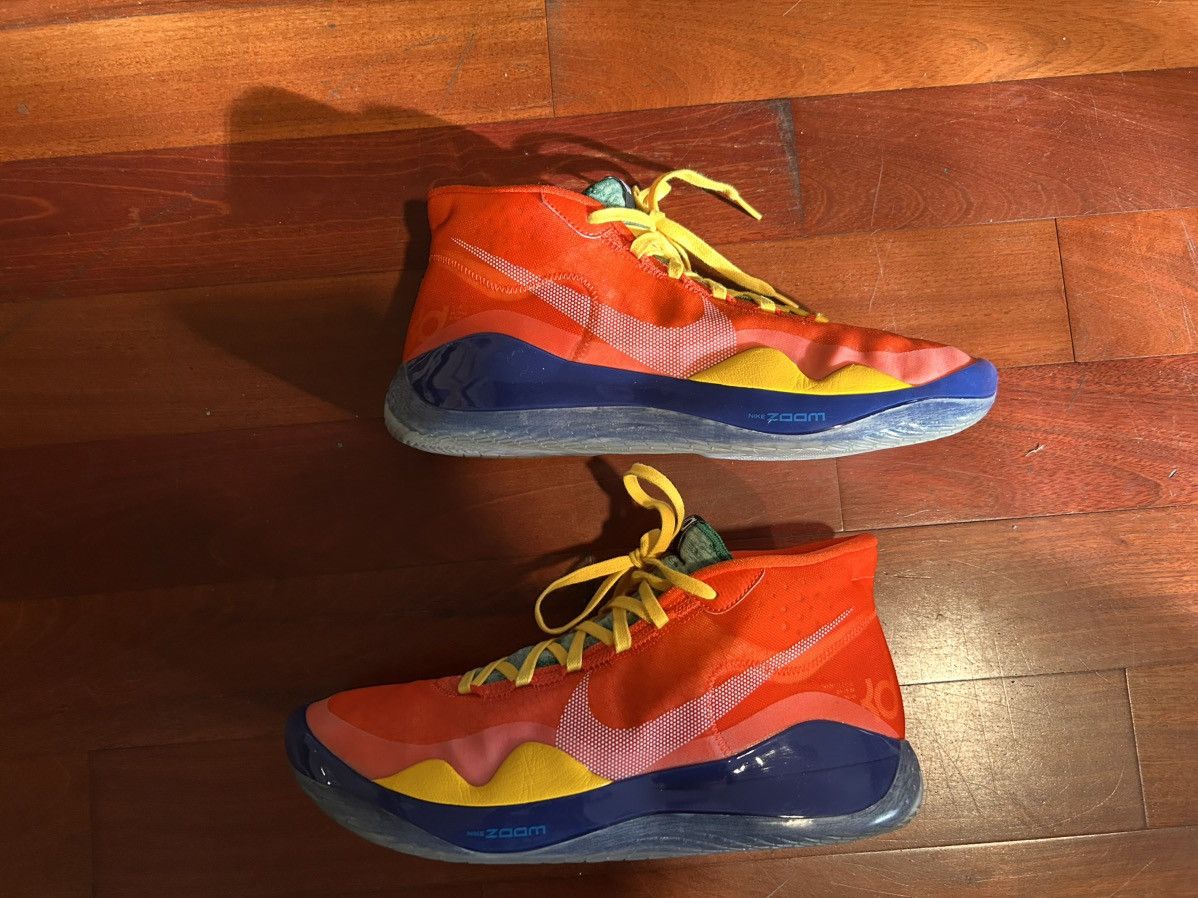 Nike Jaren Jackson Jr’s CUSTOM KD12 Nike’s (Memphis Grizzlies) Size US 13 / EU 46 - 7 Thumbnail