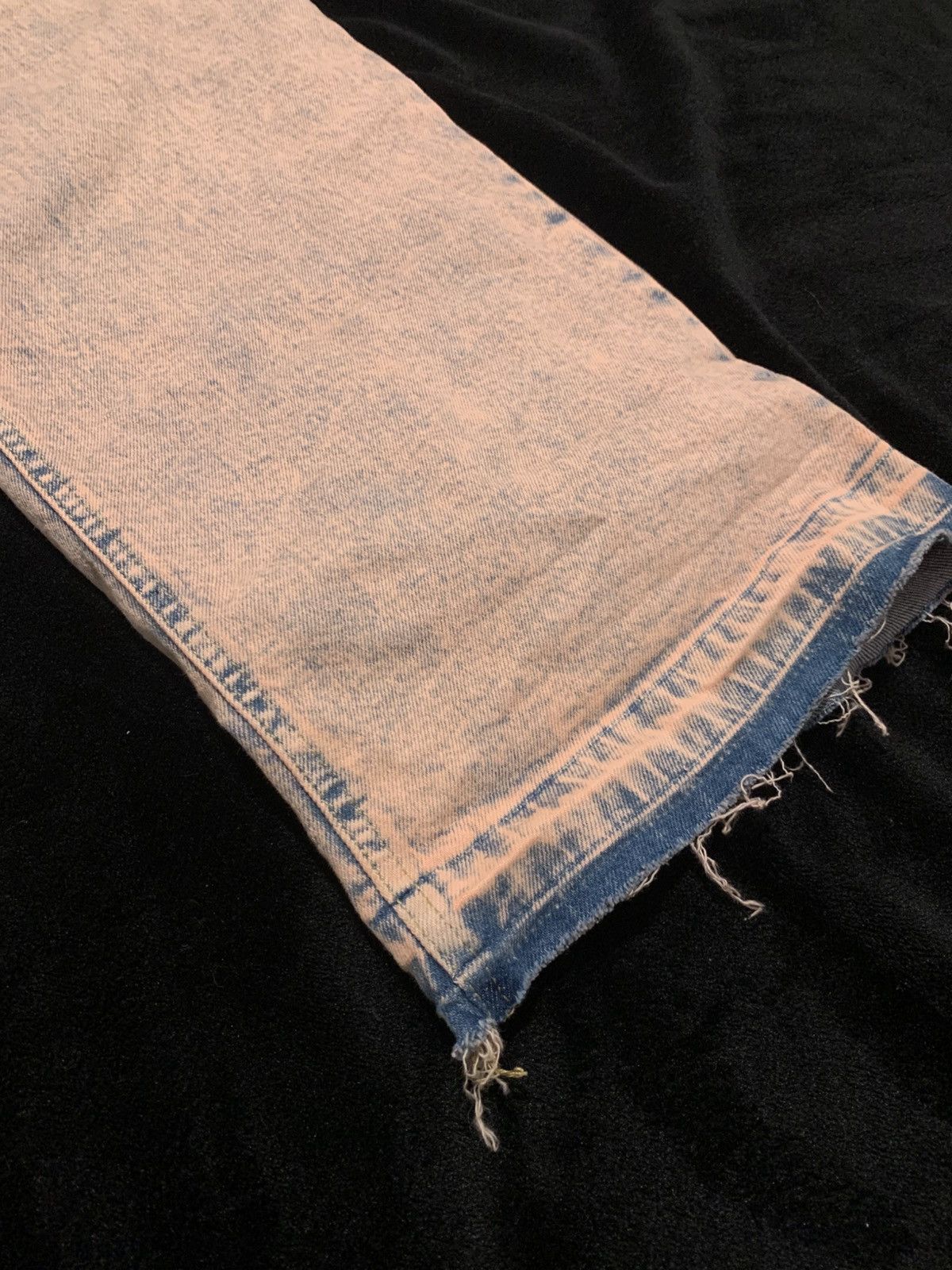 Other Custom baggy double waisted denim jeans Size US 32 / EU 48 - 3 Thumbnail