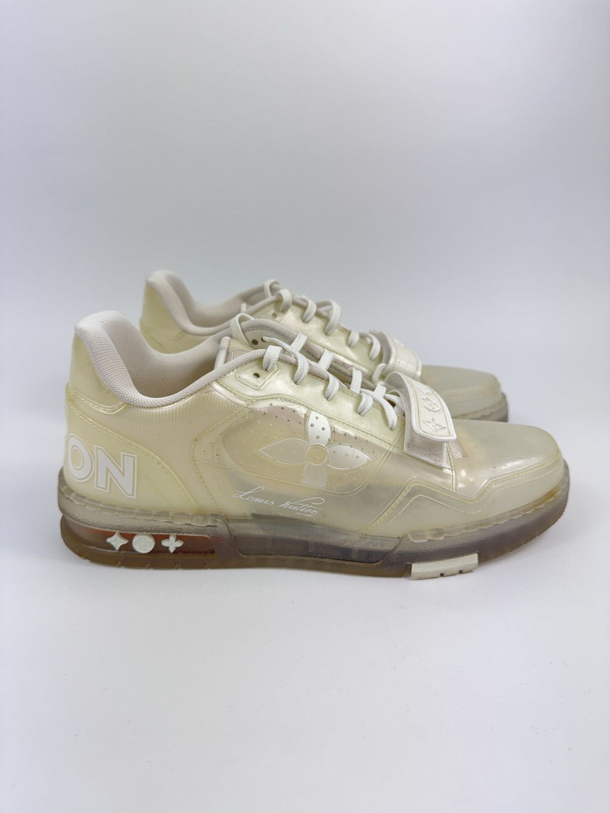 Louis Vuitton TRANSPARENT SNEAKERS Size US 8.5 / EU 41-42 - 2 Thumbnail