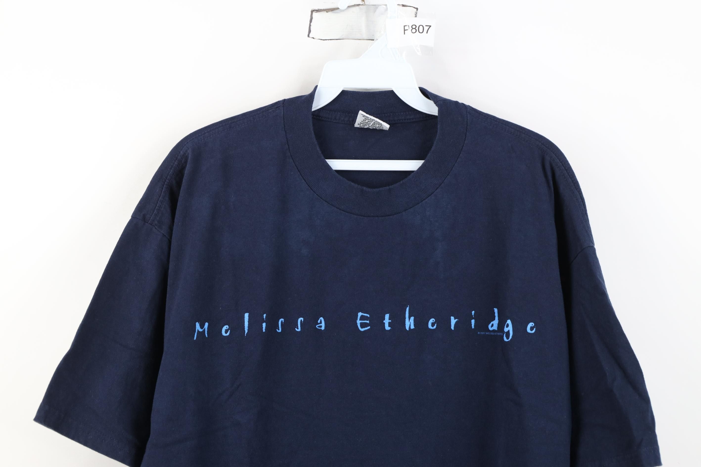 Vintage Vintage Y2K Local Crew 2001 Tour Melissa Band T-Shirt Size US XL / EU 56 / 4 - 2 Thumbnail