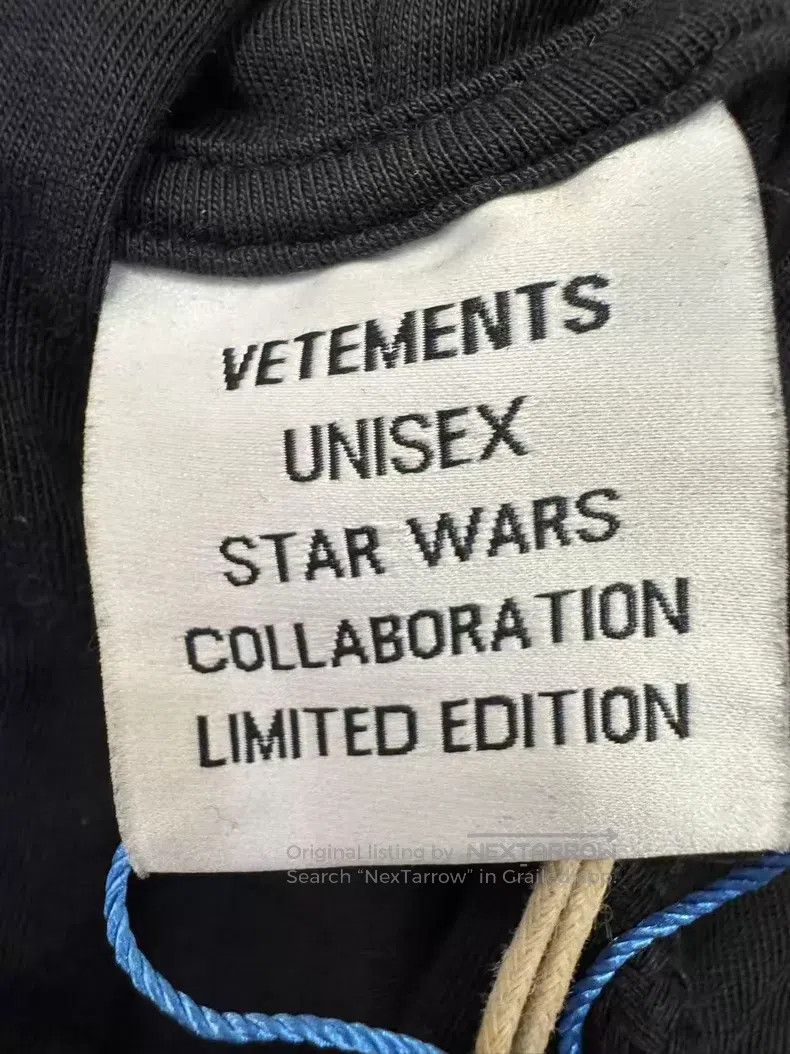 Vetements VETEMENTS Star Wars Licensed Hoodie Size US S / EU 44-46 / 1 - 3 Thumbnail