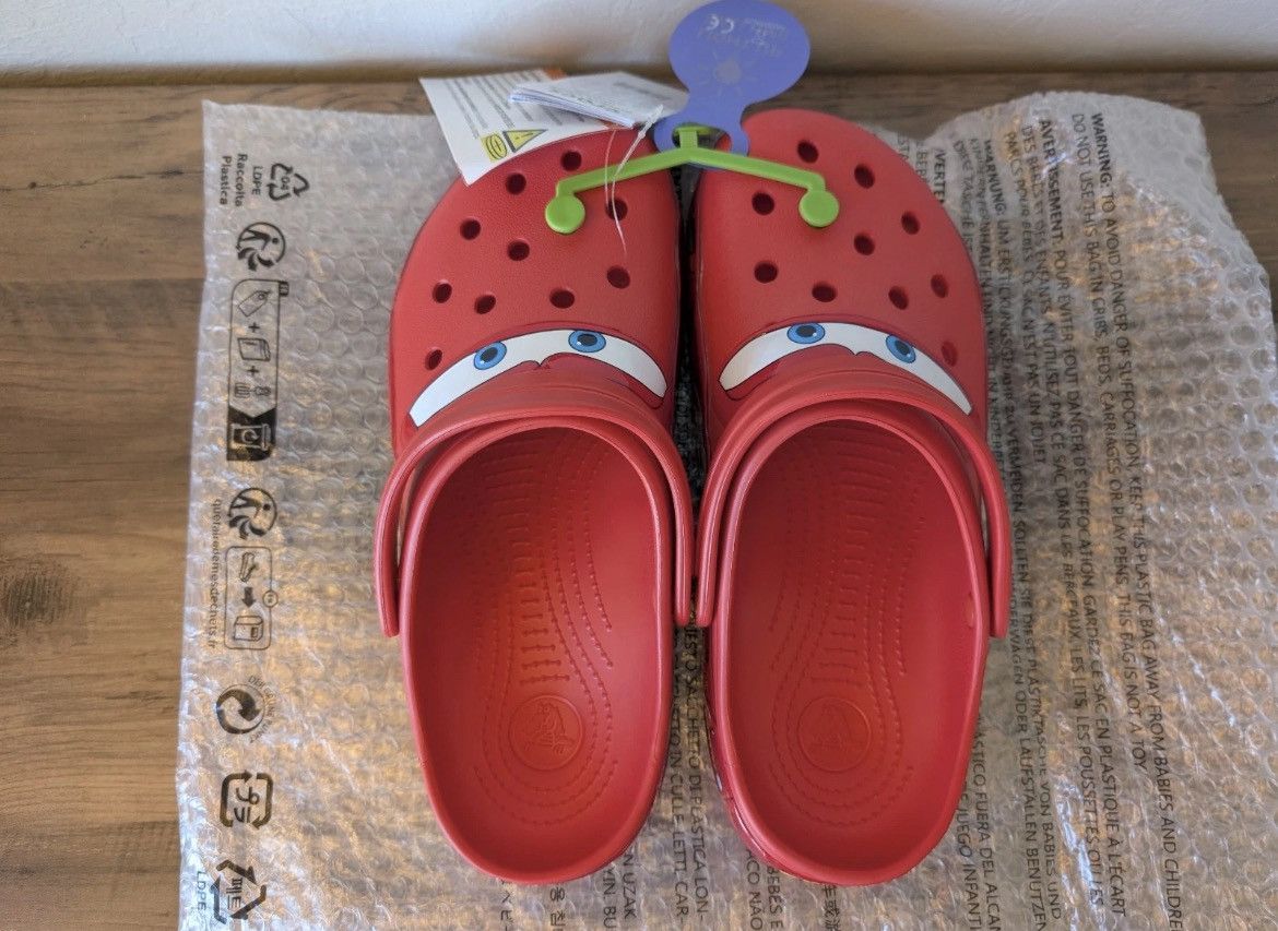 Crocs × Disney Disney Pixar Lightning McQueen Clog Crocs Lights Up New Size US 9 / EU 42 - 3 Thumbnail