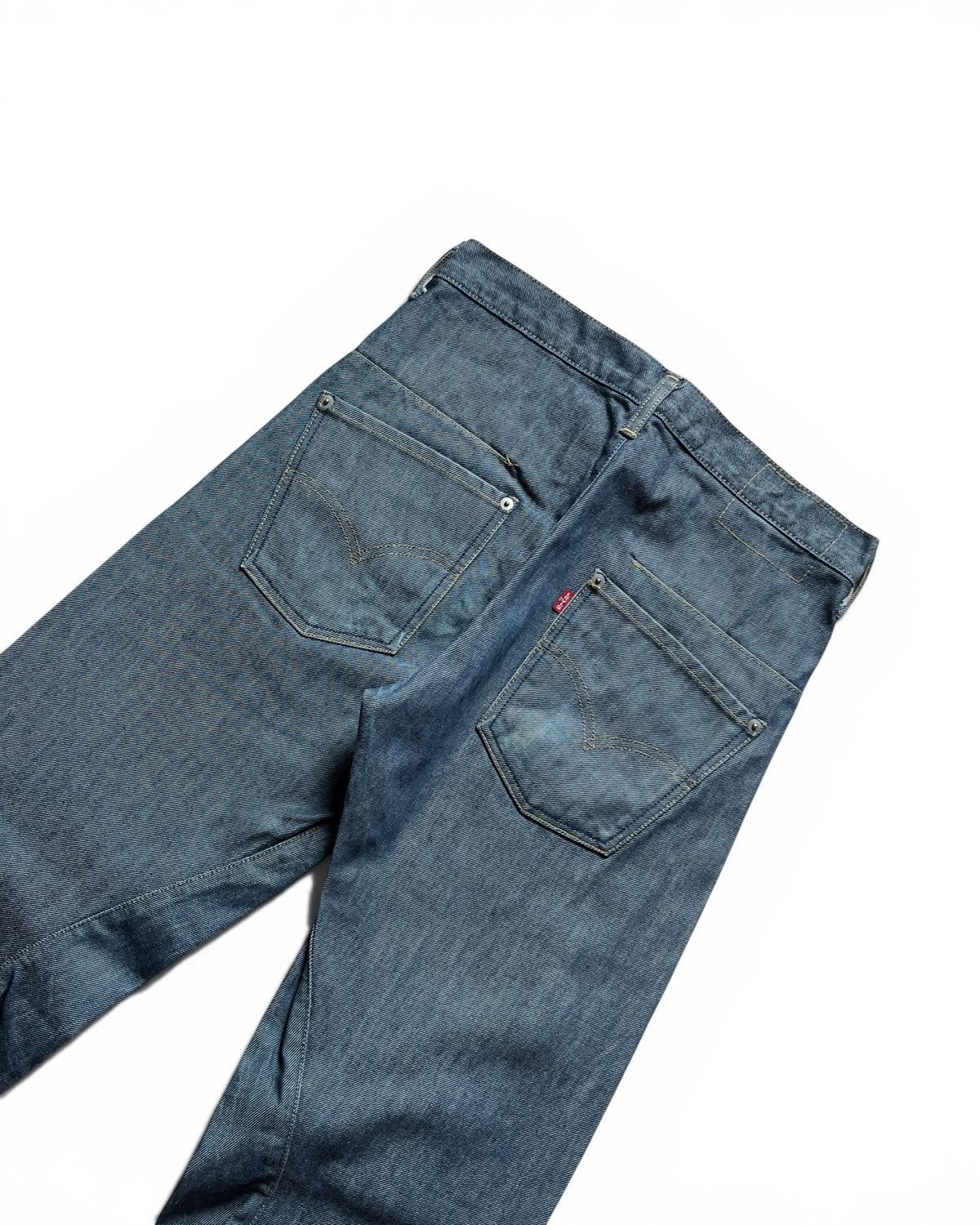 Levi's 2000’s Levi’s Engineered Raw Indigo Jeans Size US 30 / EU 46 - 4 Thumbnail