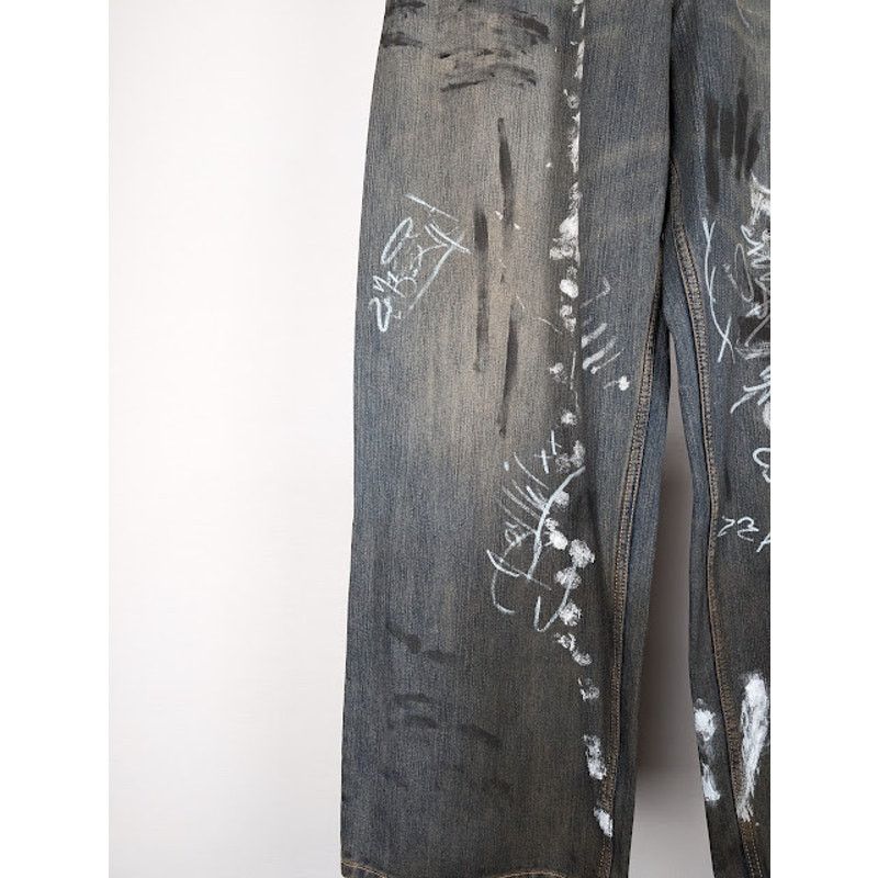Balenciaga o1rshd1 Q:2 / Baggy Pants / Jeans in Light Blue Size US 34 / EU 50 - 5 Thumbnail