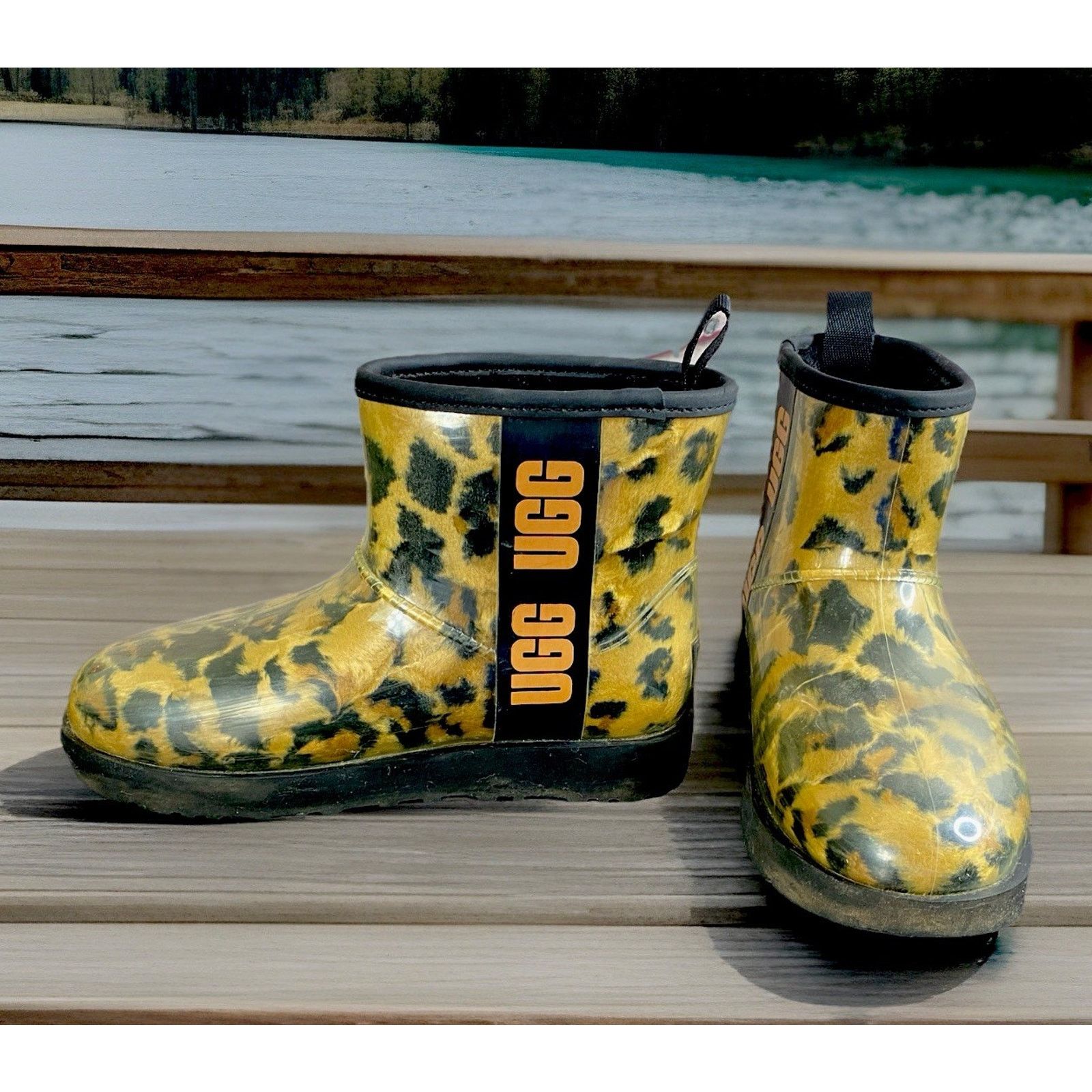 Ugg UGG Classic Clear Animal Panther Print Mini Boots Leopard Size US 6 / IT 36 - 2 Thumbnail