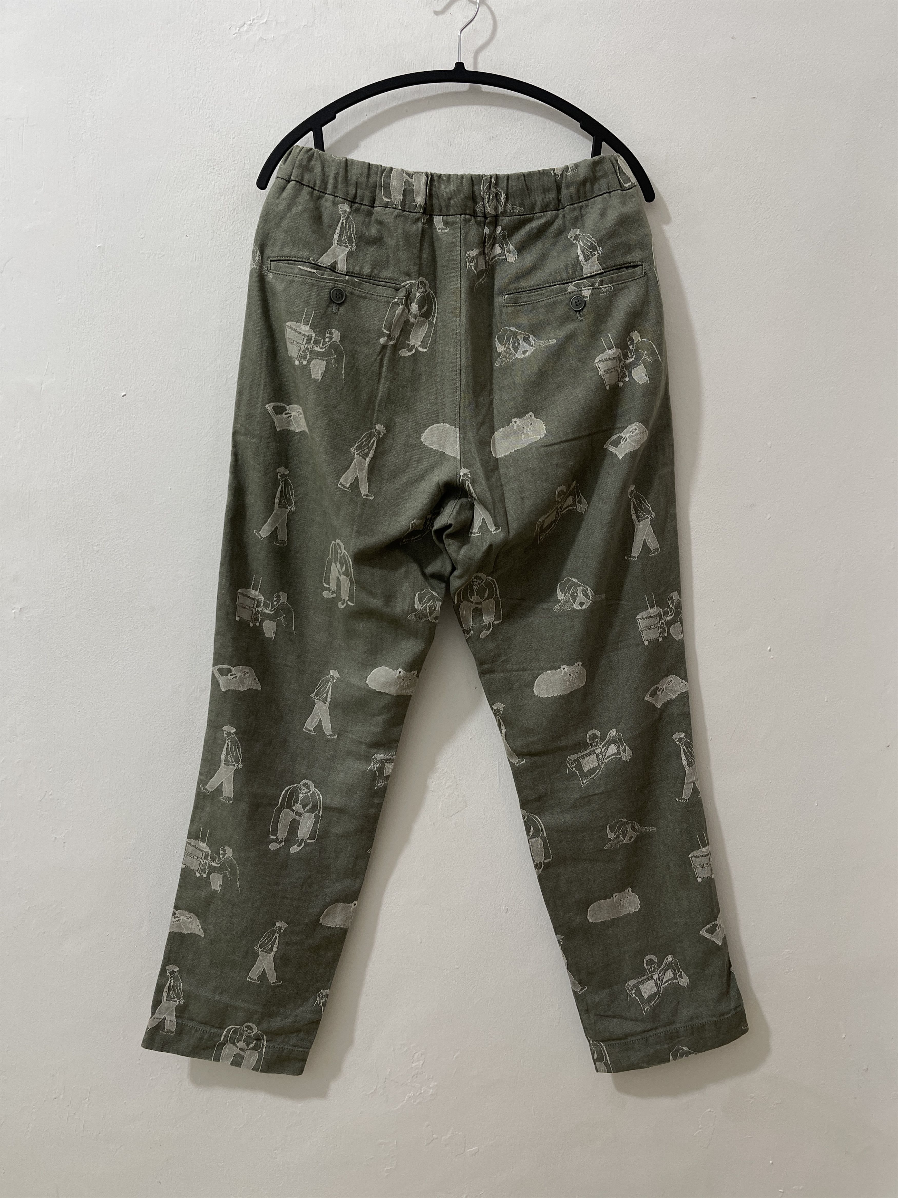 Ne-Net Ne-Net Issey Miyake Japan Archive AOP Pants Size US 32 / EU 48 - 7 Thumbnail