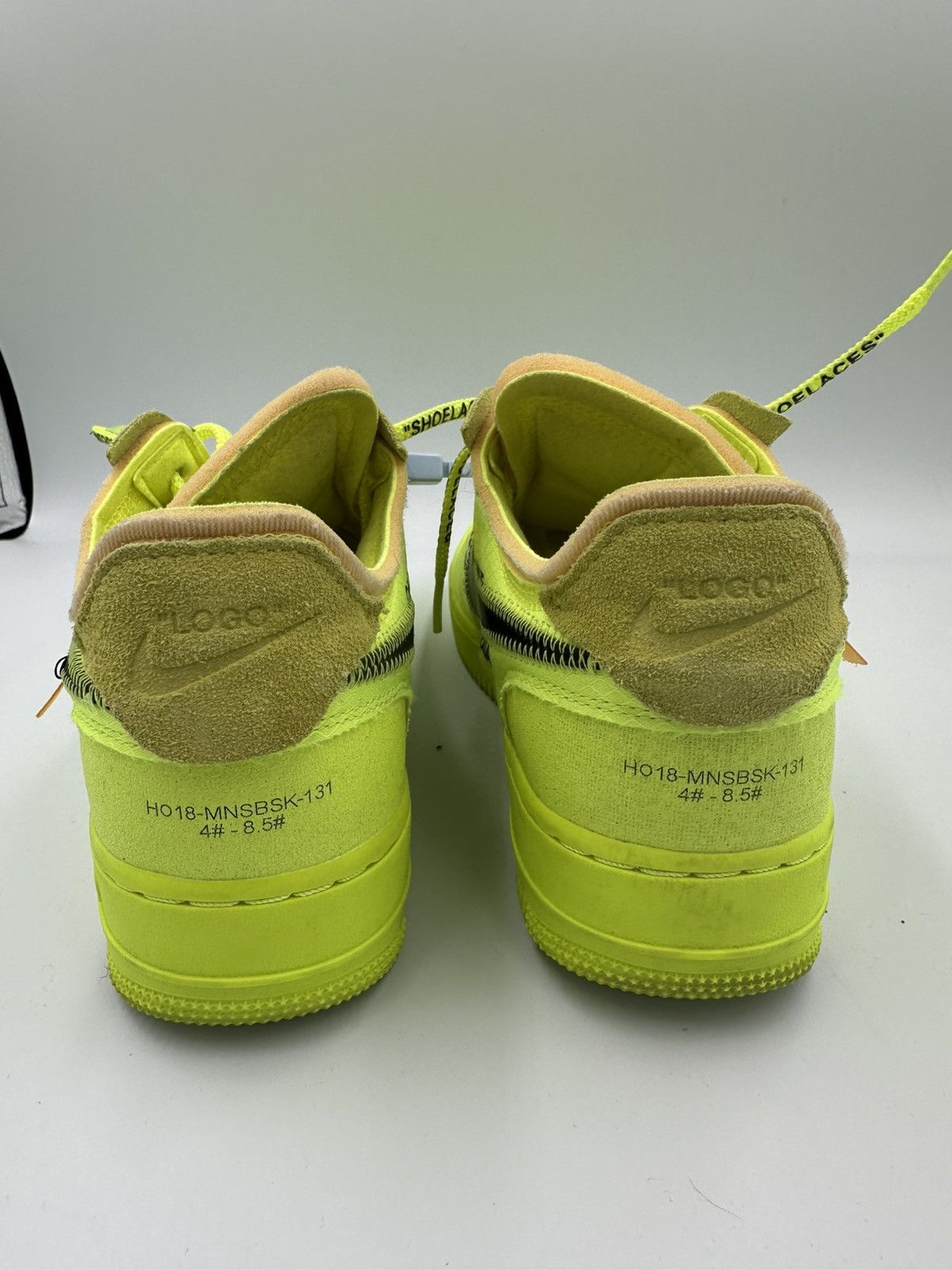 Nike × Off-White Nike x Off-White Air Force 1 Size US 6.5 / EU 39-40 - 4 Thumbnail