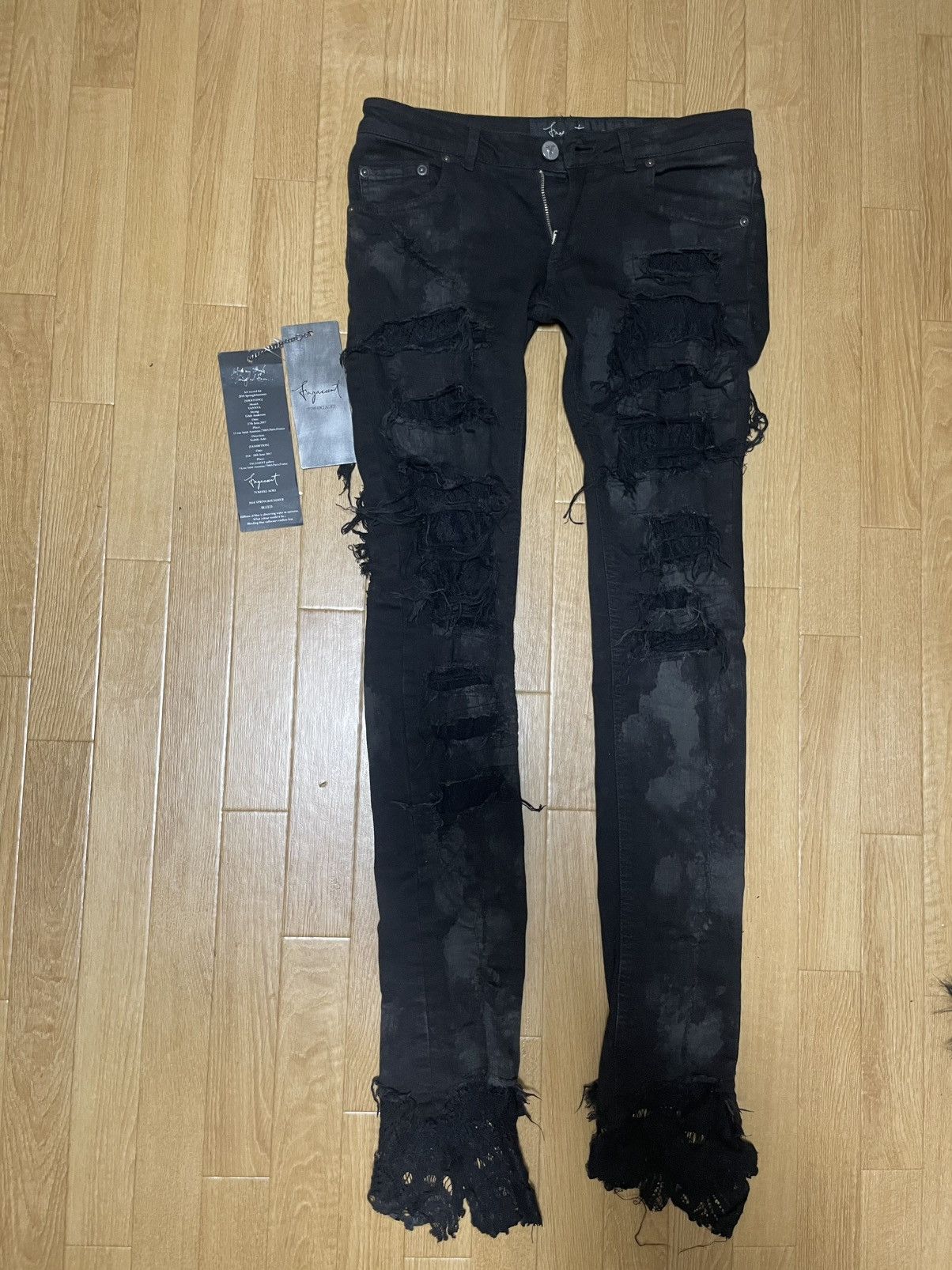 Fagassent Toshiki Aoki fagassent denim pants Size 26" / US 2 / IT 38 - 1 Thumbnail