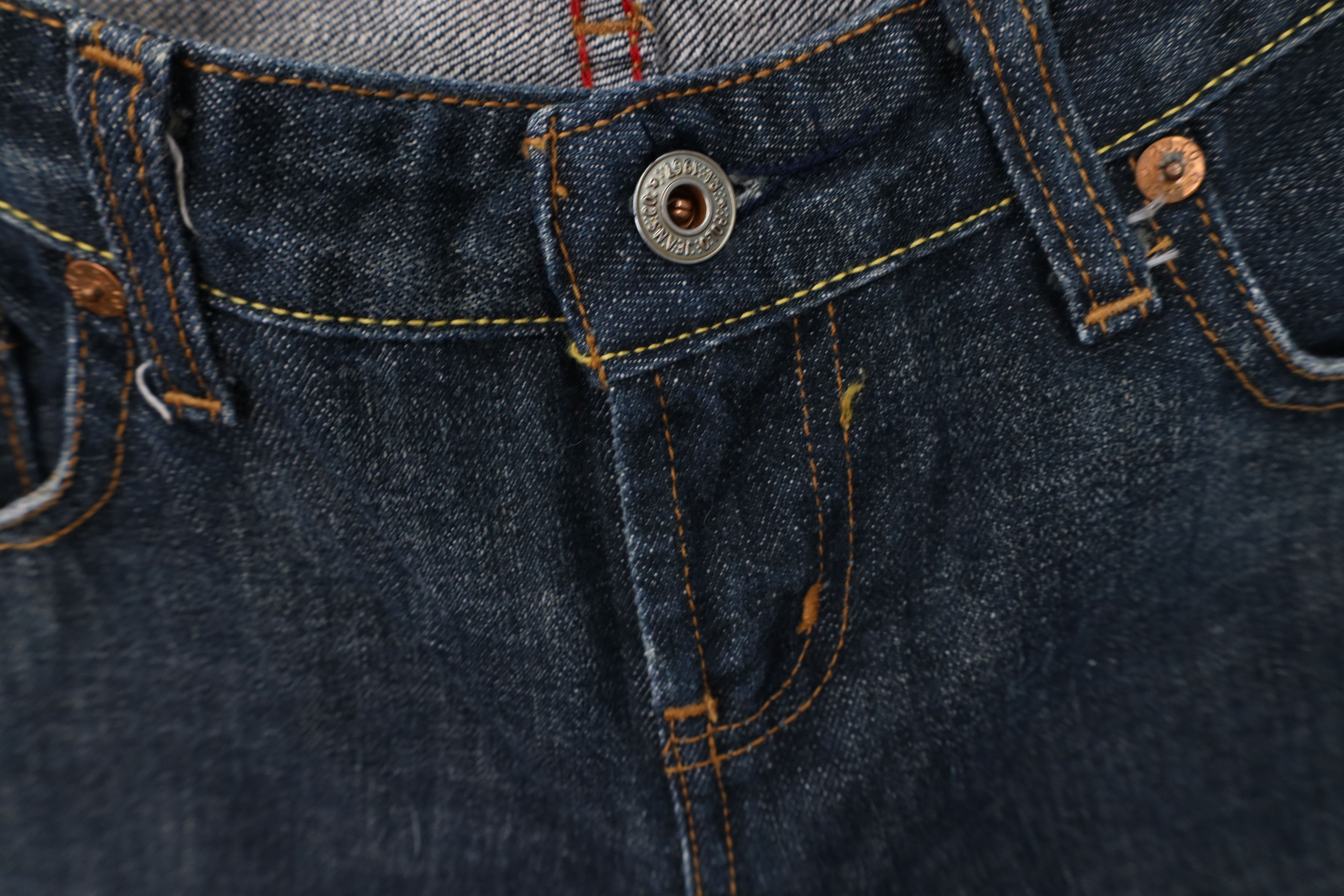 Ralph Lauren Vintage 90s Ralph Lauren Wide Leg Denim Jeans Blue Cotton Size 26" / US 2 / IT 38 - 8 Thumbnail