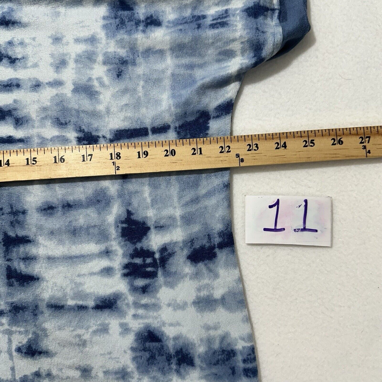 Lucky Brand Lucky Brand XL Blue Pajama Top Short Sleeve Tie-Dye T Shirt Size XL / US 12-14 / IT 48-50 - 7 Thumbnail