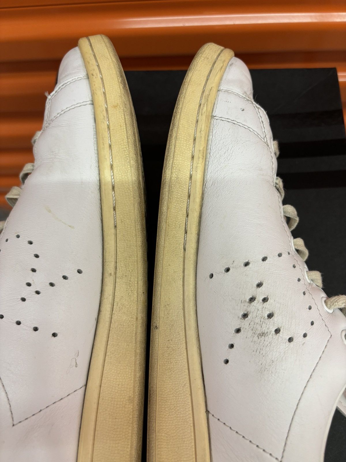 Adidas × Raf Simons ***FINAL DROP***RARE 2014 RAF SIMONS X ADIDAS STAN SMITH 10 Size US 10 / EU 43 - 13 Thumbnail