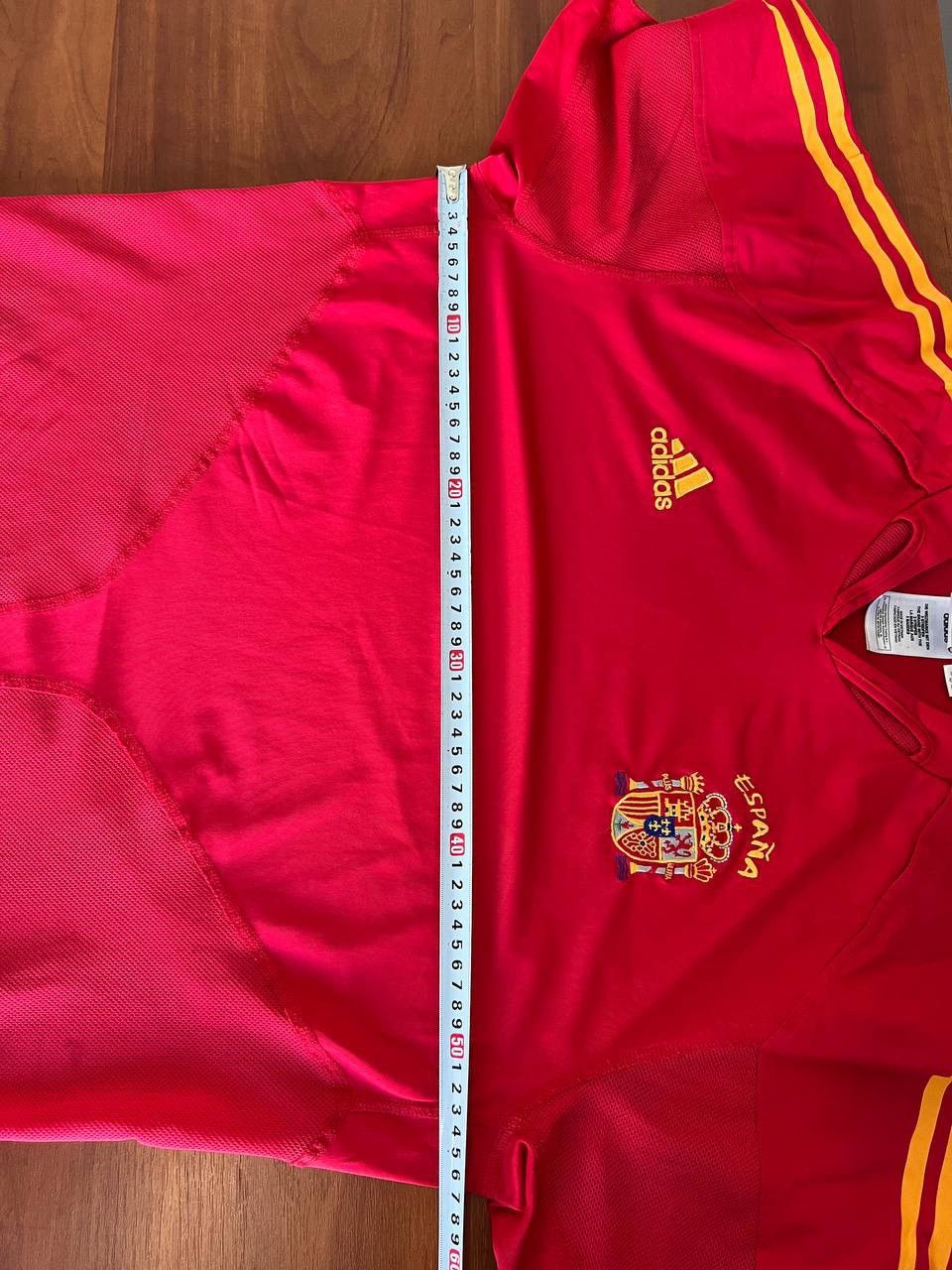 Adidas 2004/06 SPAIN TEAM HOME SOCCER JERSEY FOOTBALL SHIRT ADIDAS Size US L / EU 52-54 / 3 - 14 Thumbnail