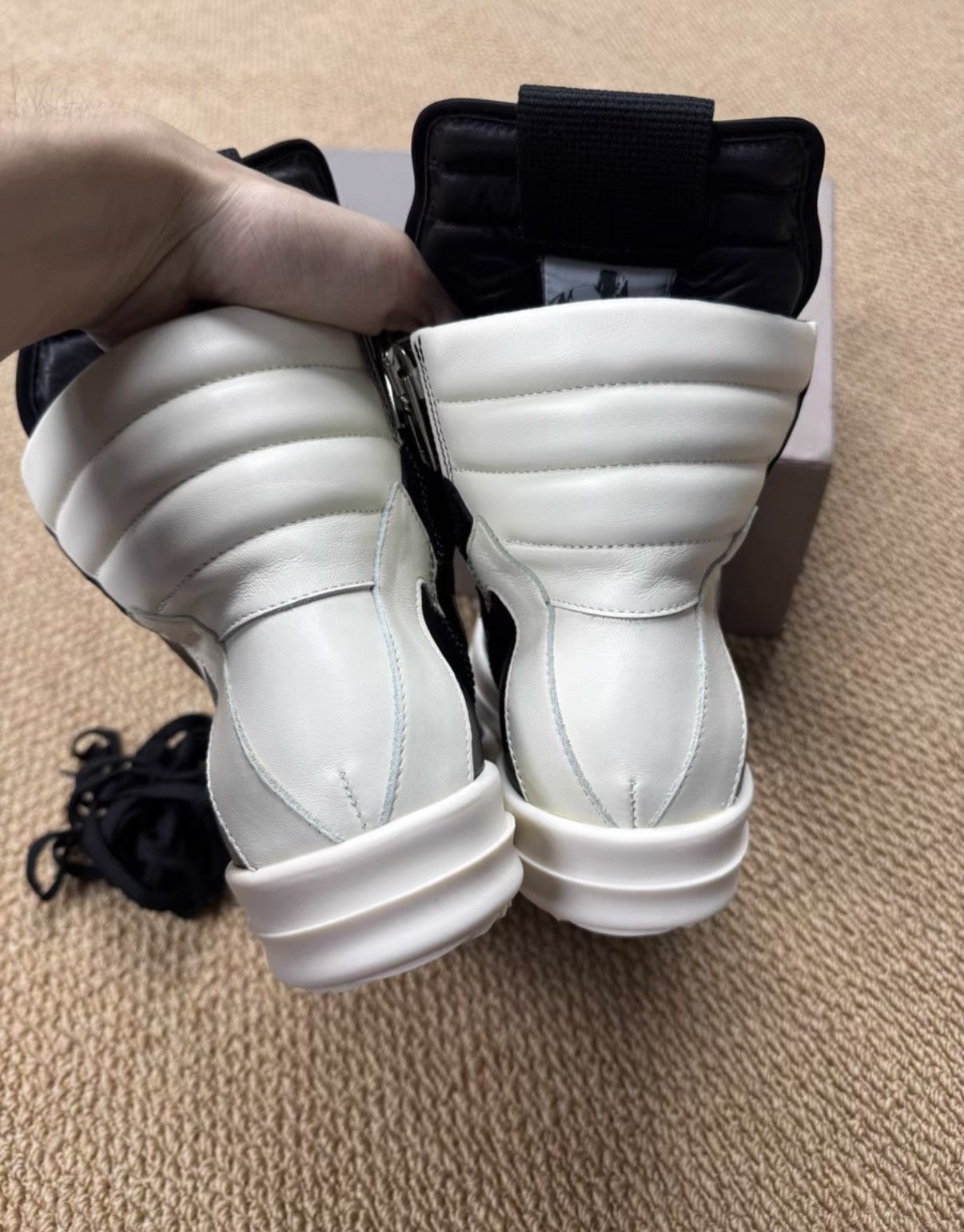 Rick Owens Rick Owens Main Line Geobasket K37 Size US 7.5 / EU 40-41 - 4 Thumbnail