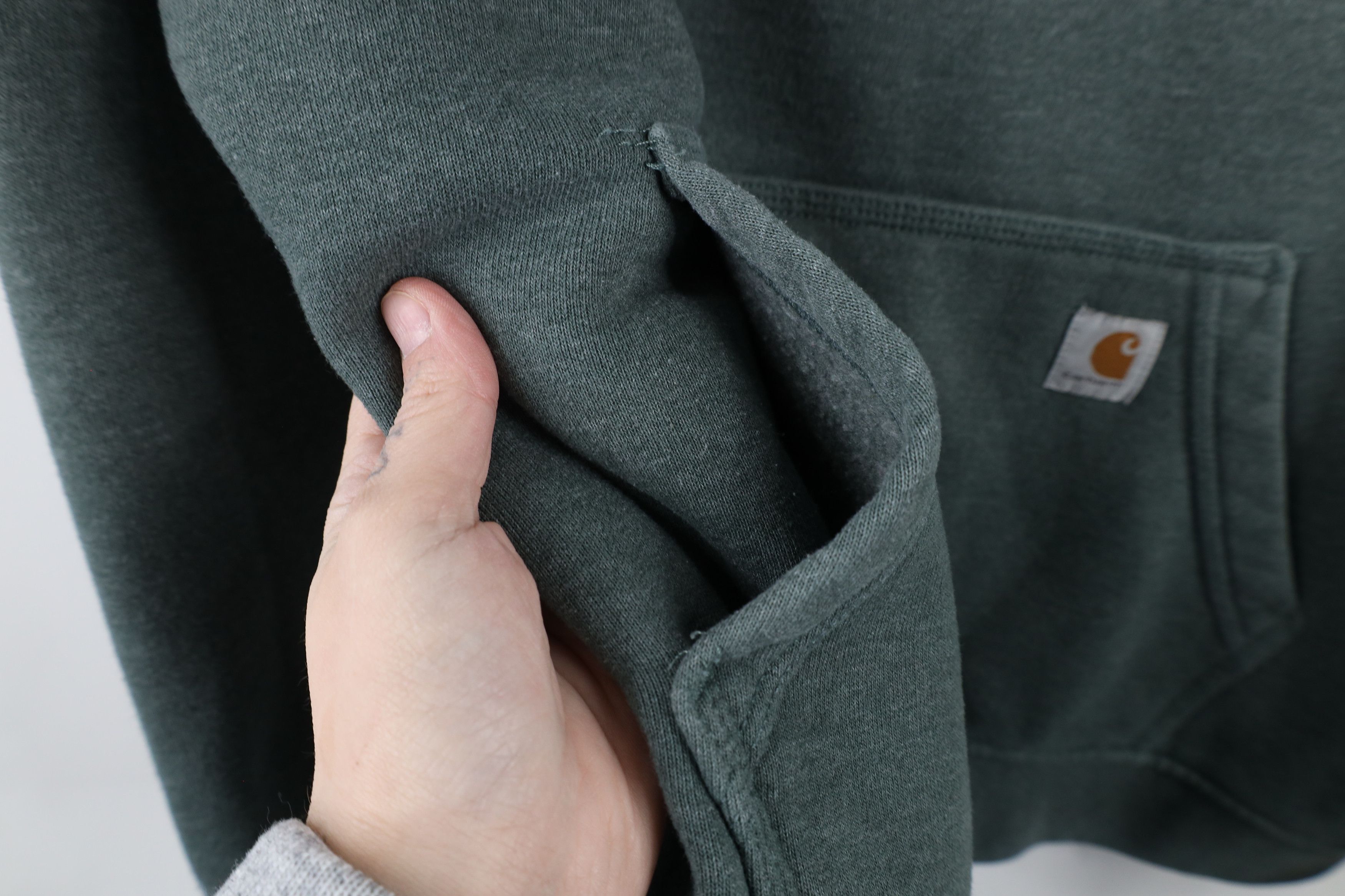 Carhartt × Vintage Vintage Y2K Carhartt Spell Out Mountains Hoodie Sweatshirt Size XL / US 12-14 / IT 48-50 - 7 Thumbnail