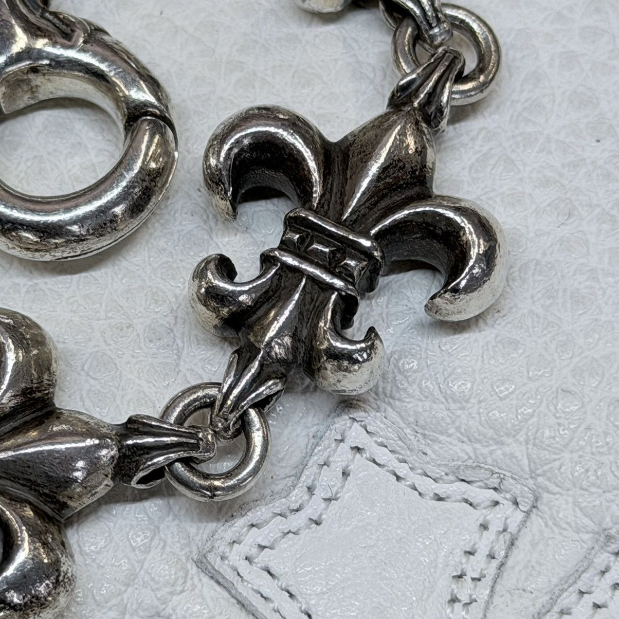 Chrome Hearts Chrome Hearts Heavy Fleur 11-Link Wallet Chain Size ONE SIZE - 4 Thumbnail