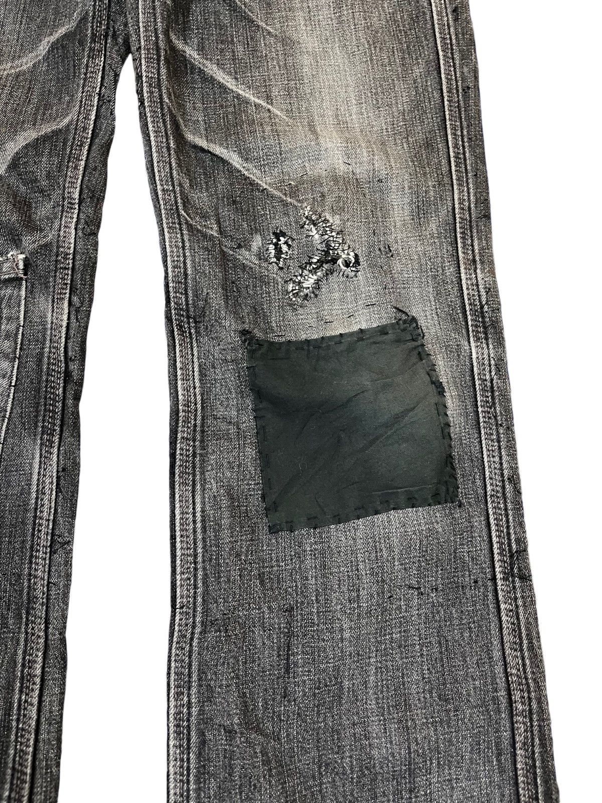 Nicole Club Vintage Nicole Club Black Punk Denim Size US 32 / EU 48 - 6 Thumbnail