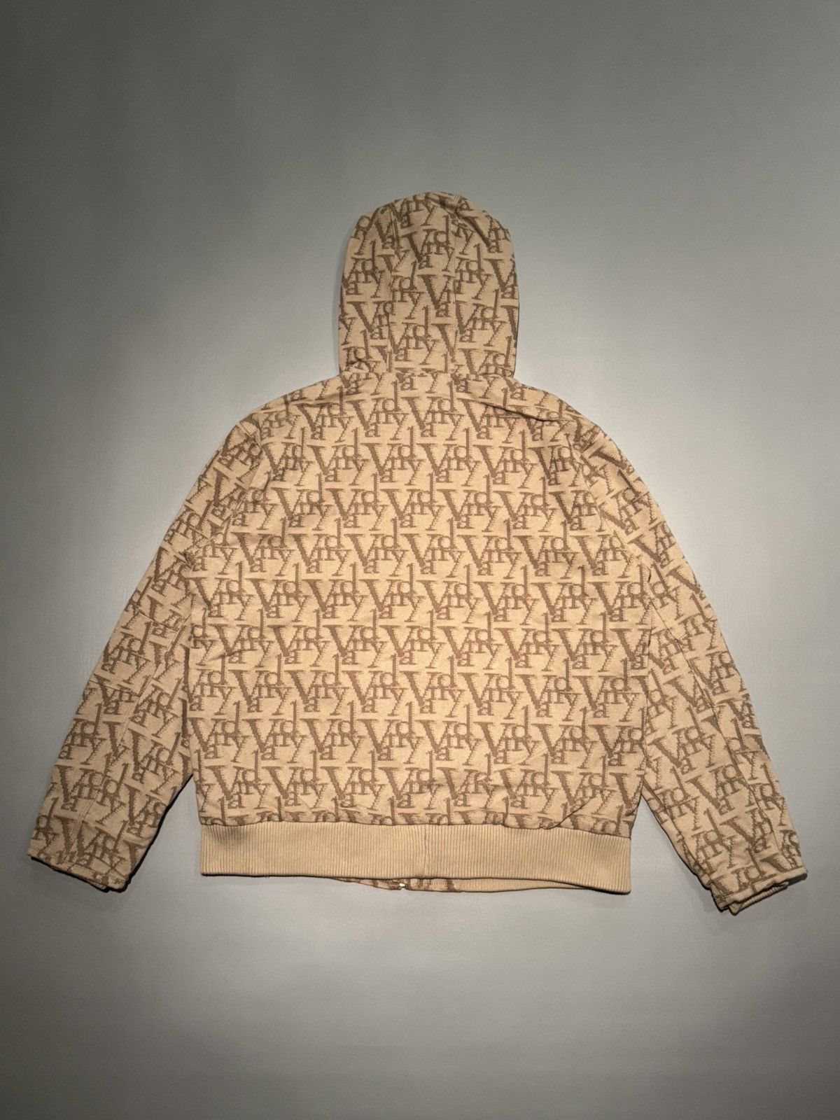 Vandy The Pink Vandy the Pink Jacquard Monogram Hooded Brown Jacket Size US L / EU 52-54 / 3 - 2 Thumbnail