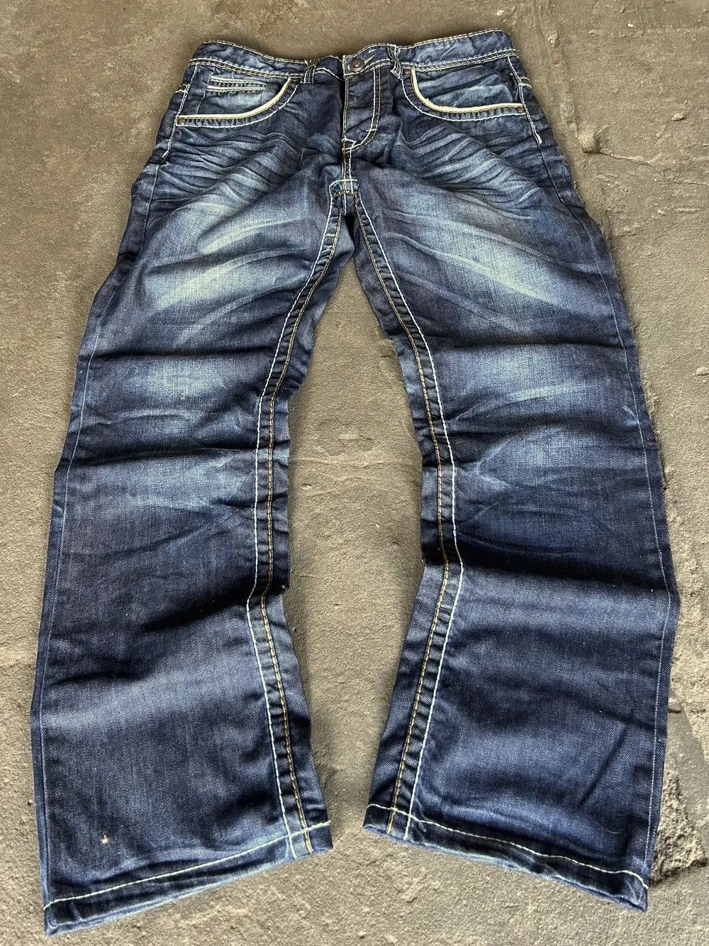 Hysteric Glamour × Japanese Brand 💥WASHED HYSTERIC GLAMOUR BALENCIAGA STYLE JAPANESE JEANS Size US 32 / EU 48 - 2 Thumbnail
